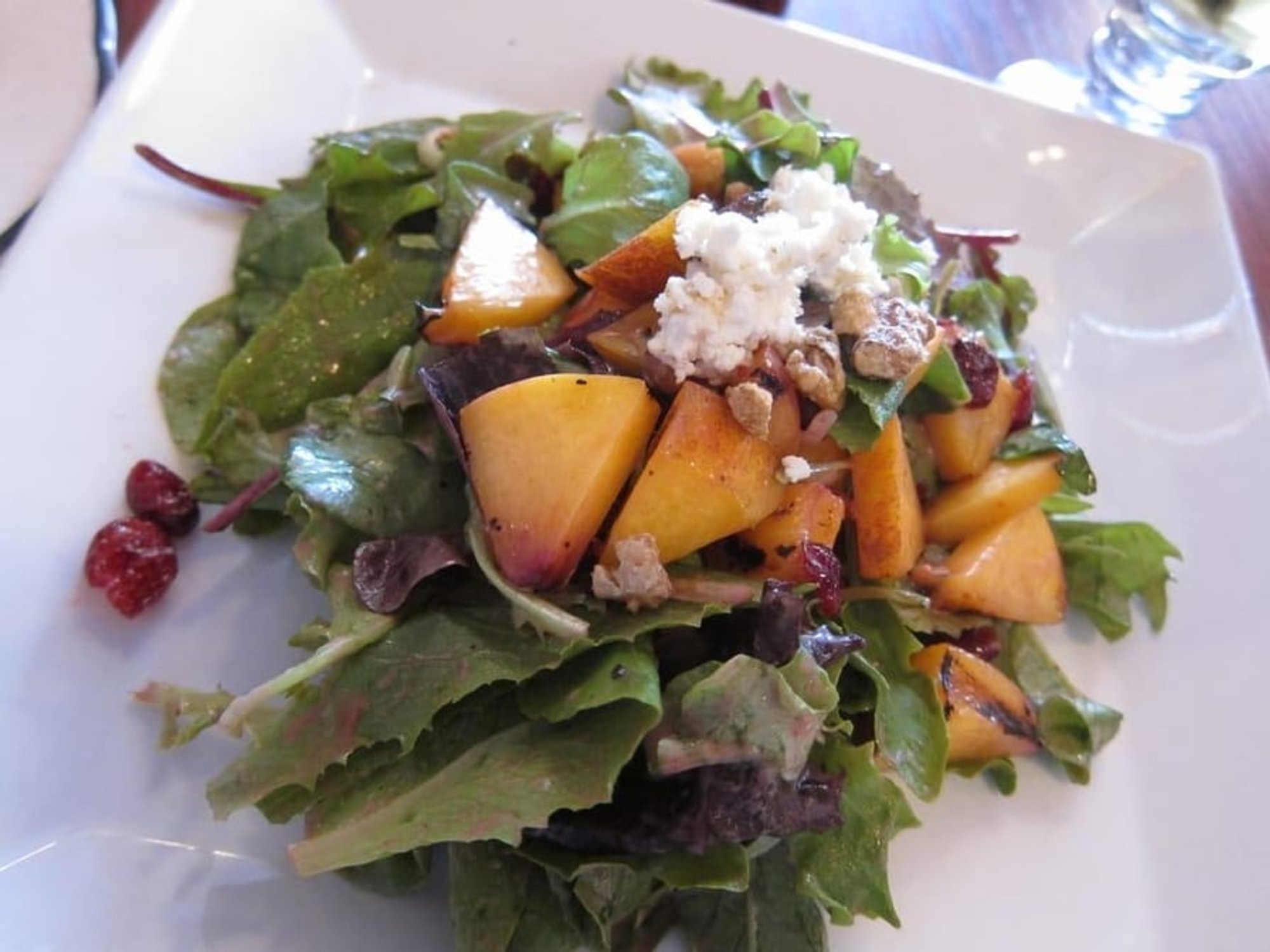 Peach Salad* (Contains Nuts)