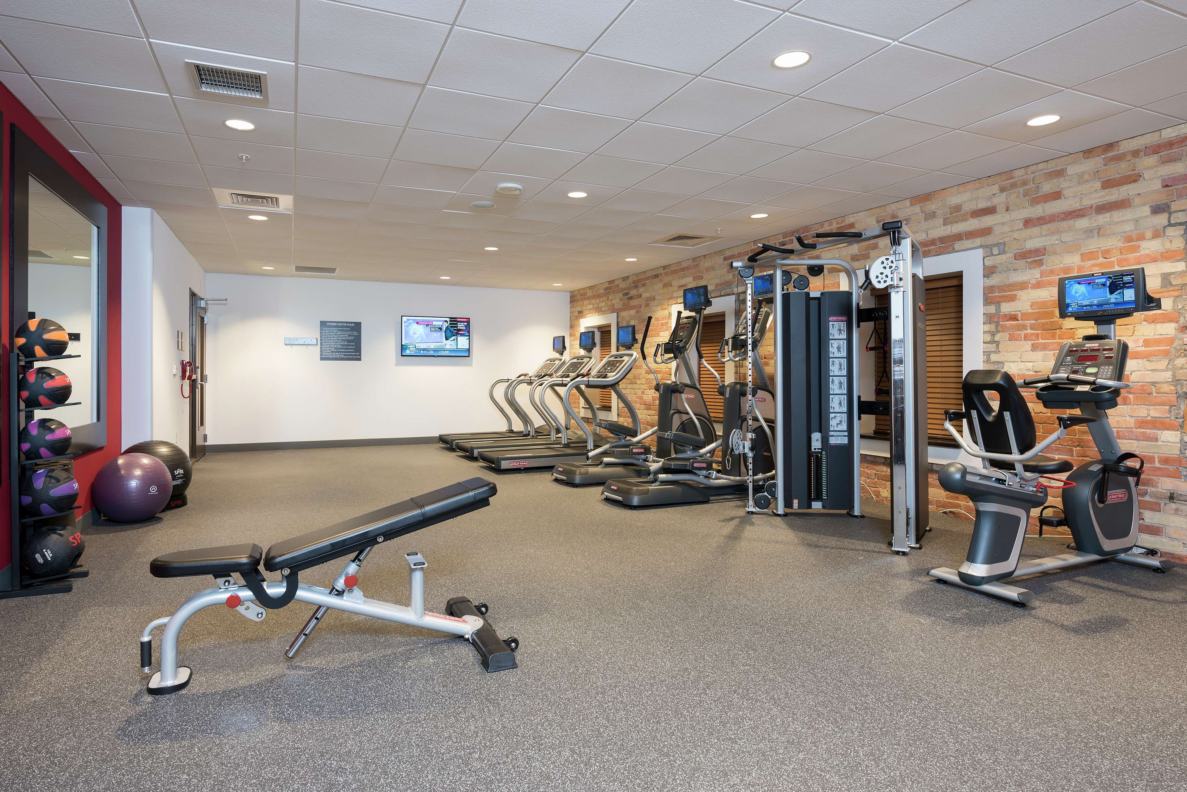 Health club  fitness center  gym