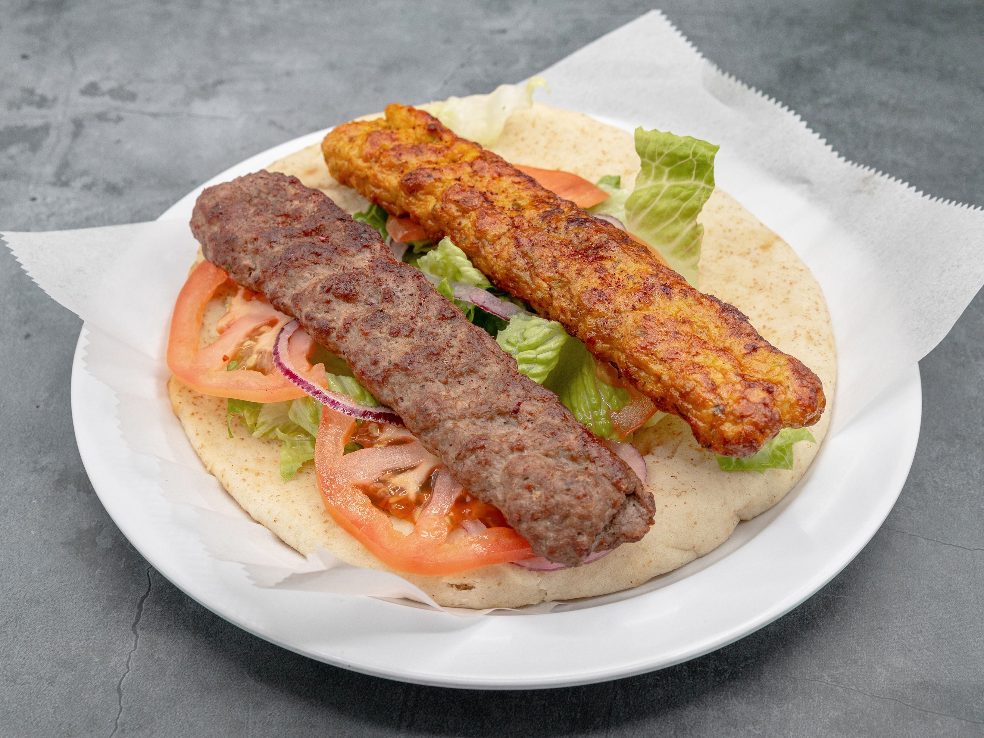 #52 Mixed Kofta Roll (Only) beef +chicken\Before. #41