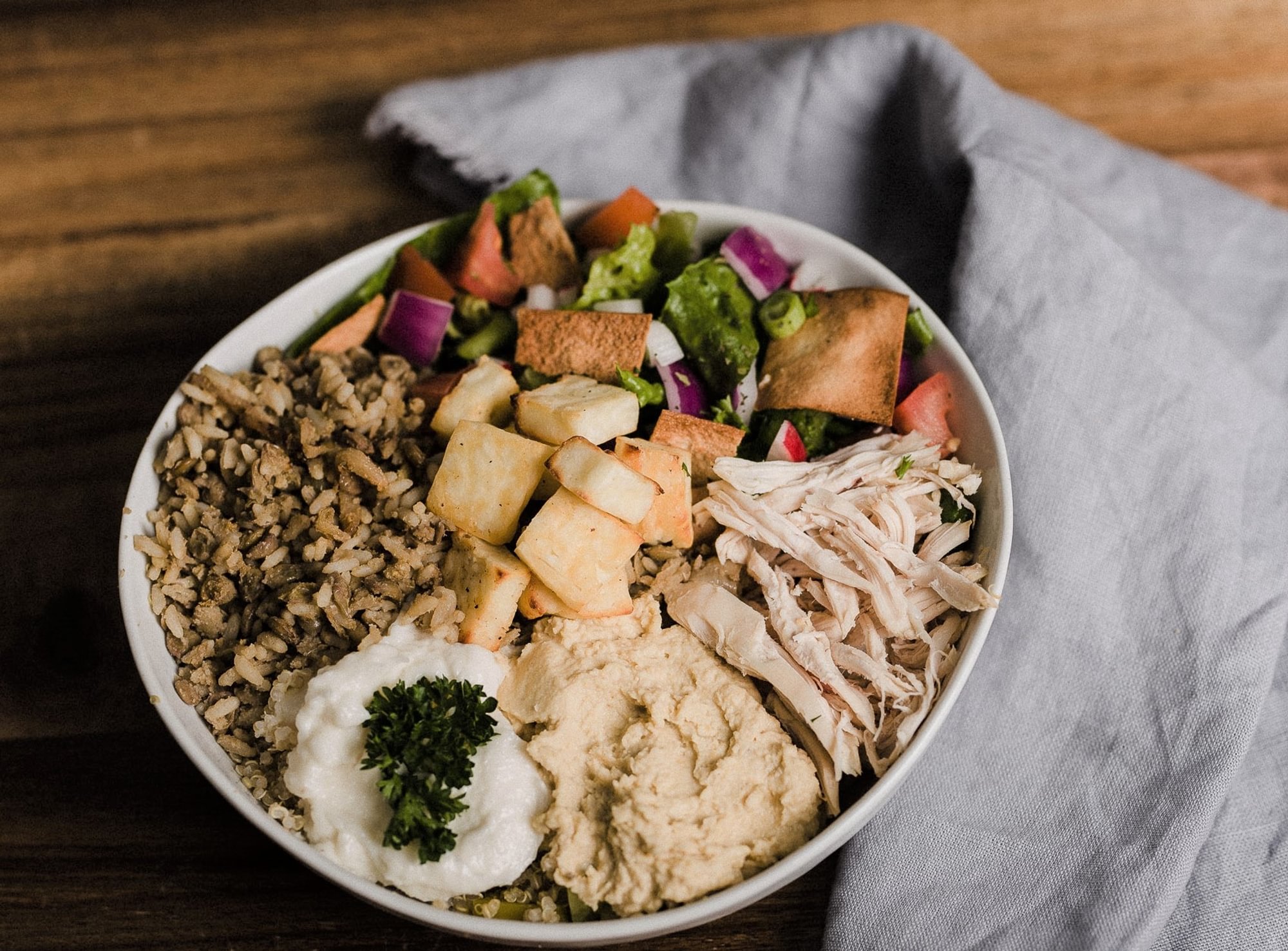 Halloumi Bowl