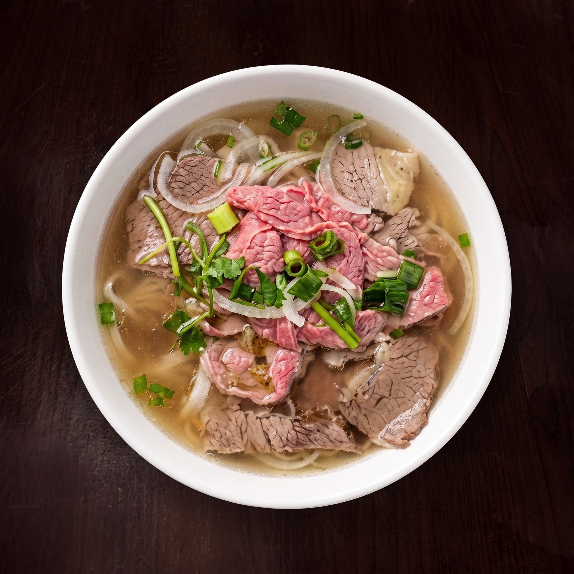 Pho - Beef Noodle Soup with Choice of Brisket / Rare Steak