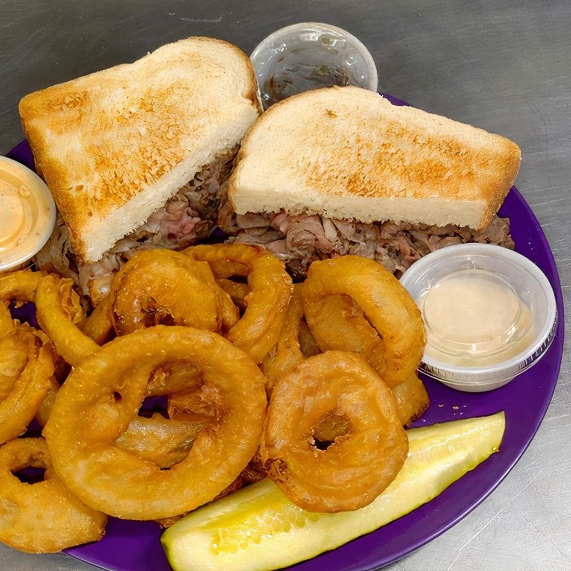 Shaved Prime Rib Sandwich