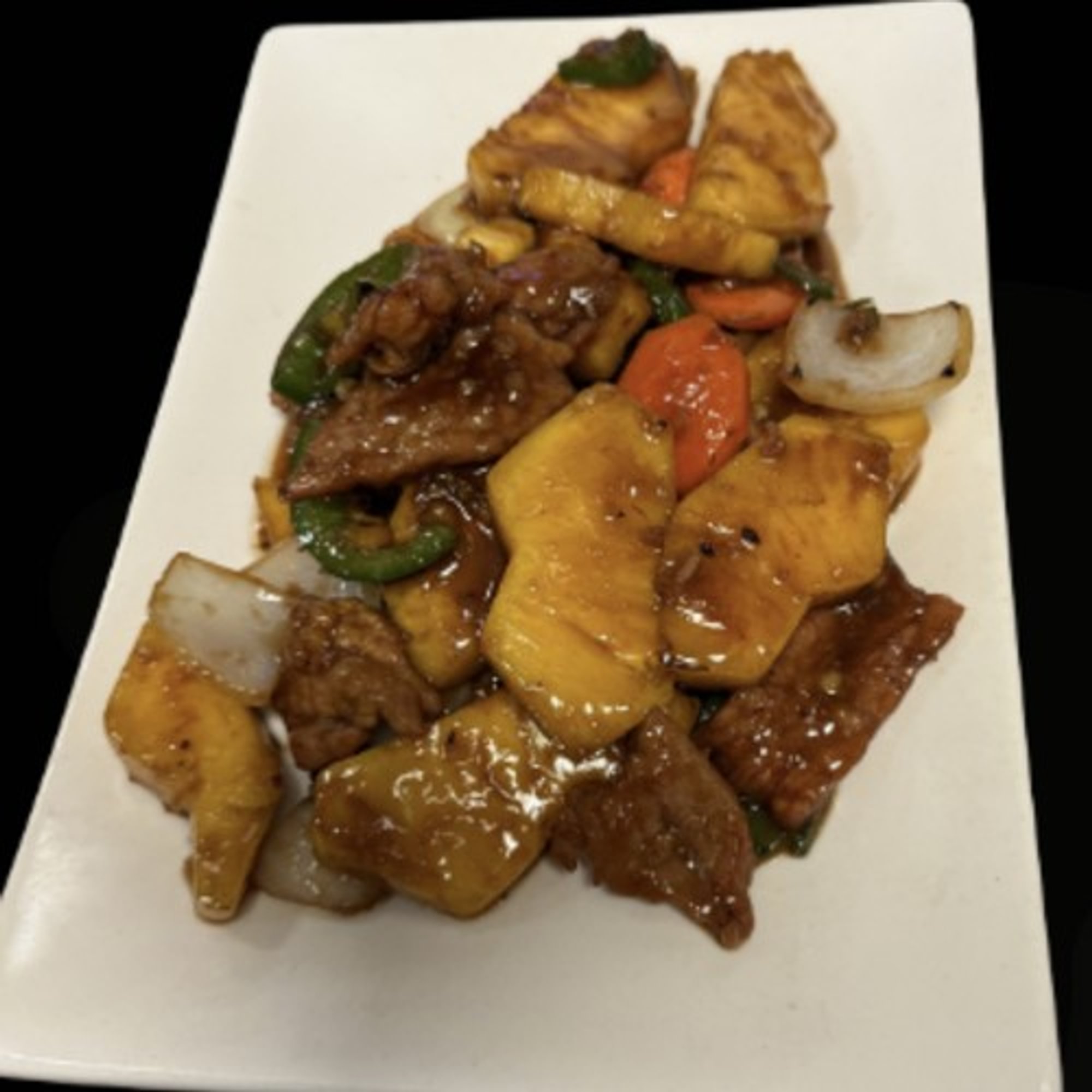 Spicy Fresh Pineapple Beef