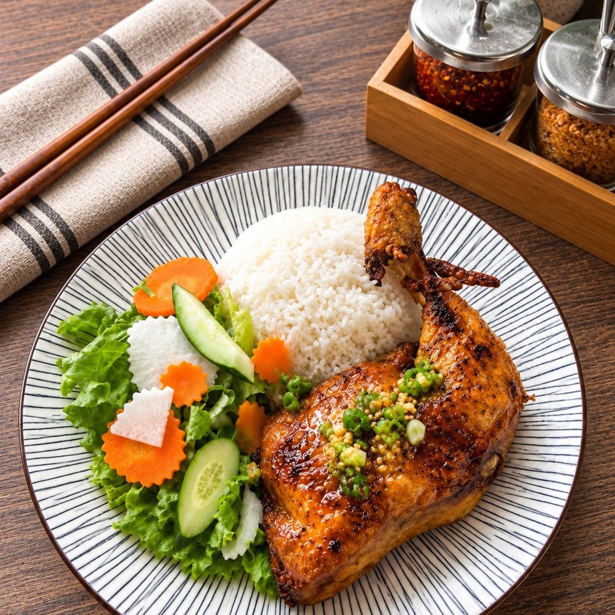 Roasted Chicken Rice