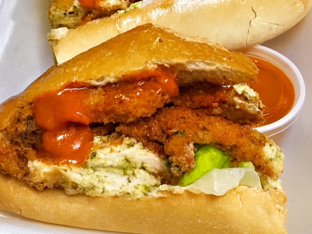 Chicken Wing Hoagie
