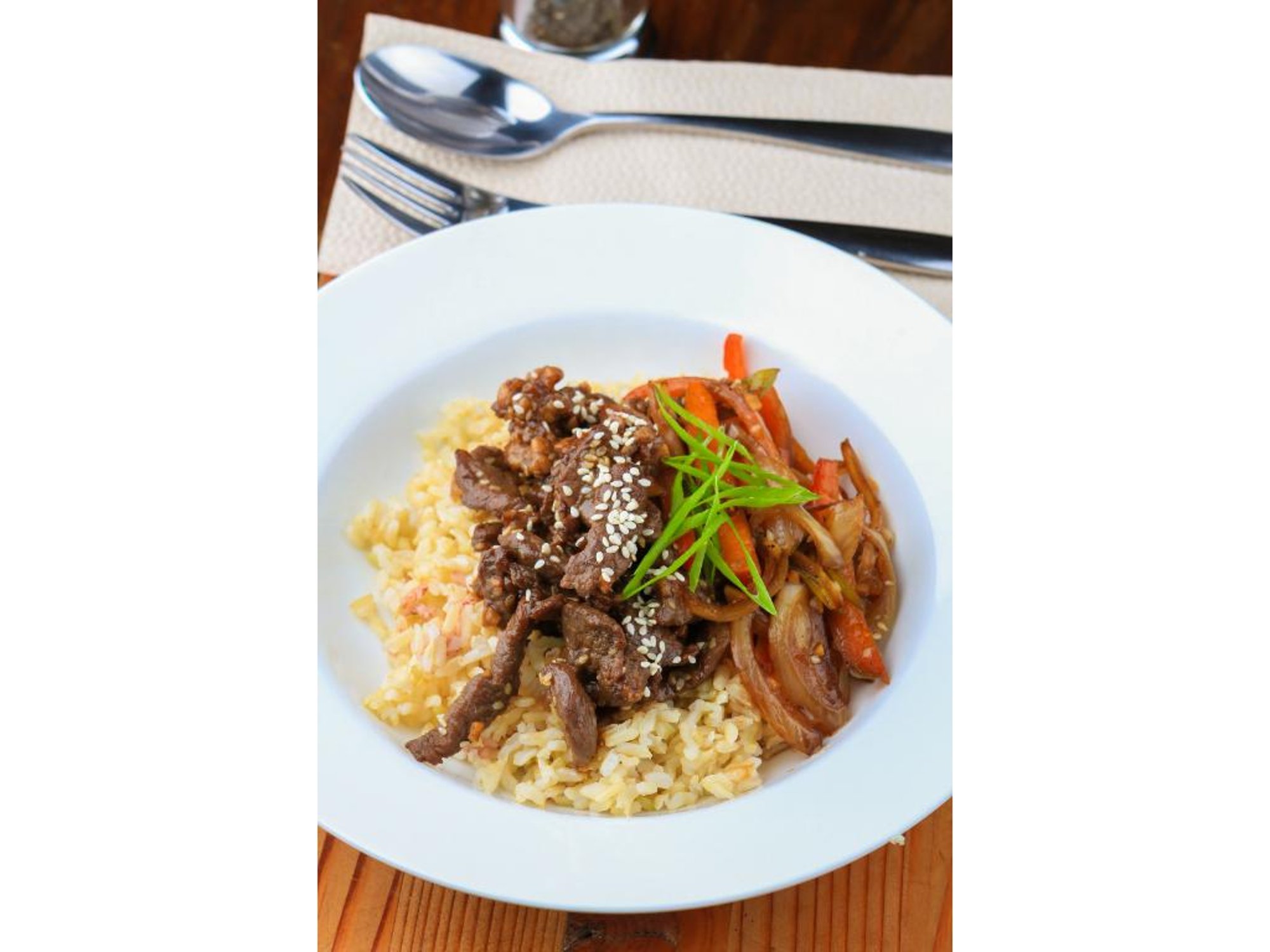Filet Tips w/ Mushrooms & Onions