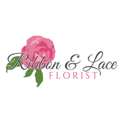 Ribbon &amp; Lace Florist Logo