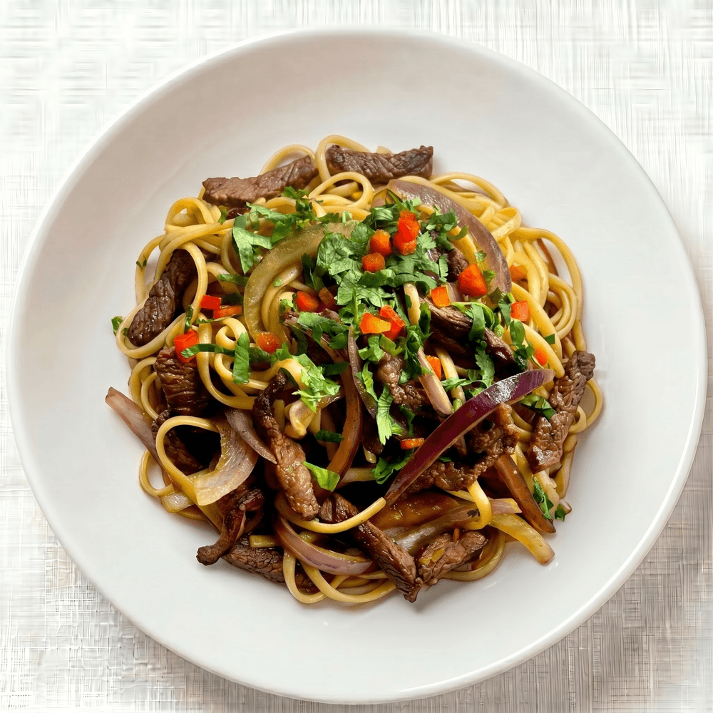 Tallarin Saltado De Carne