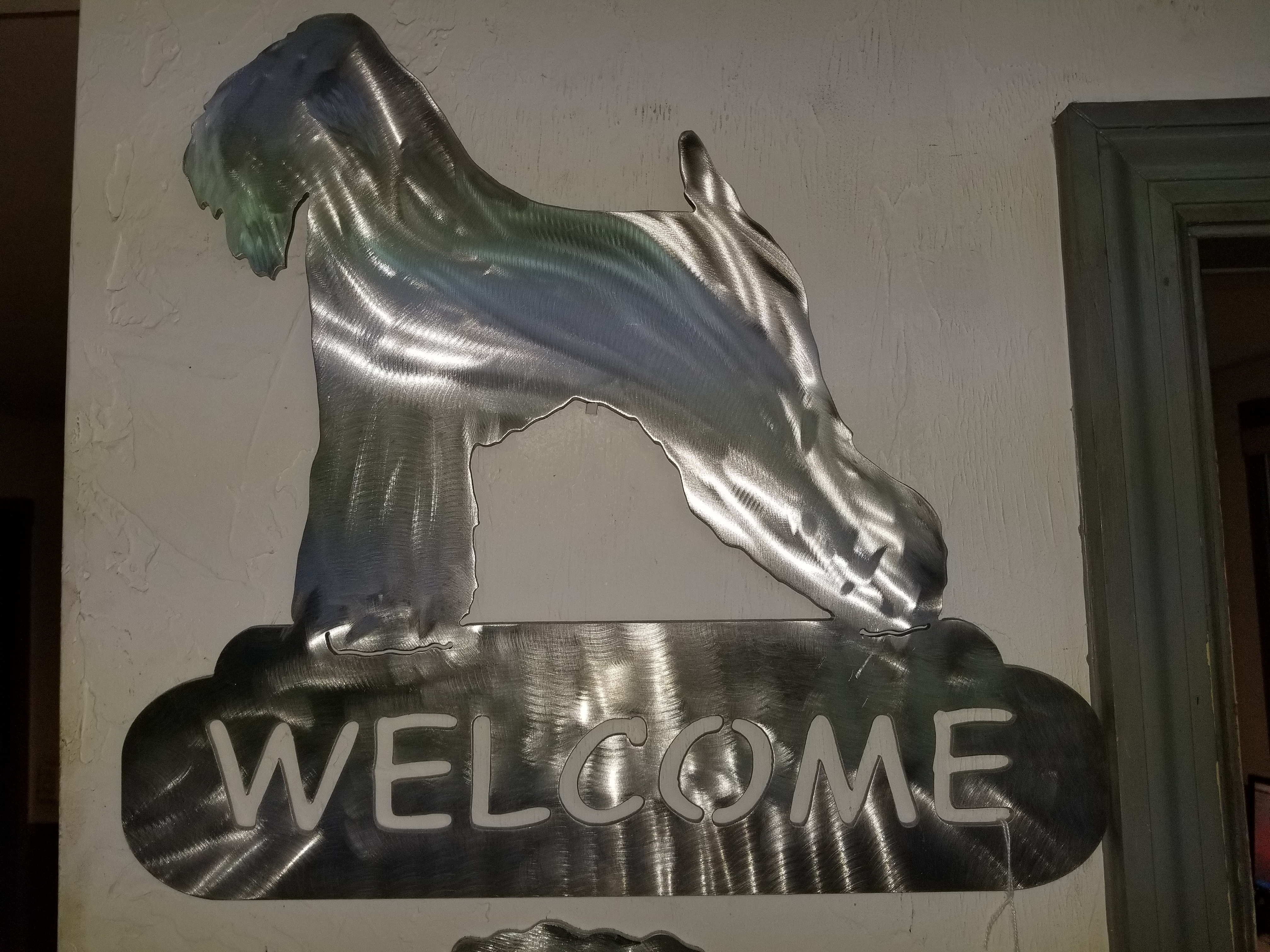 Custom Dog Welcome signs