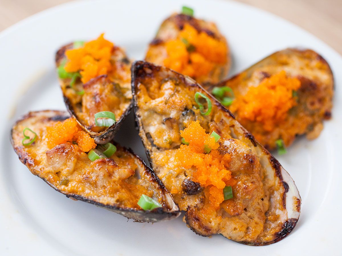 Baked Mussels 5pc