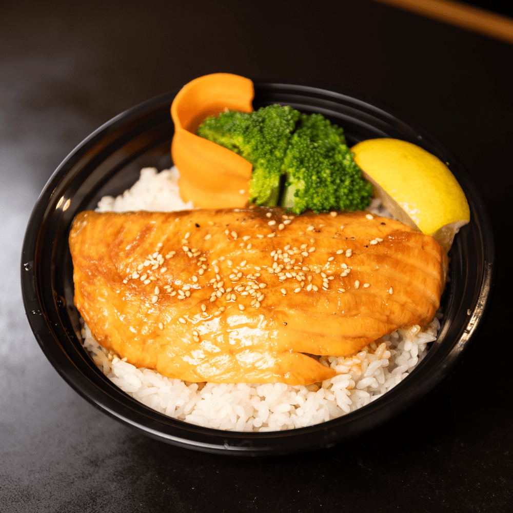 Teriyaki Salmon Bowl