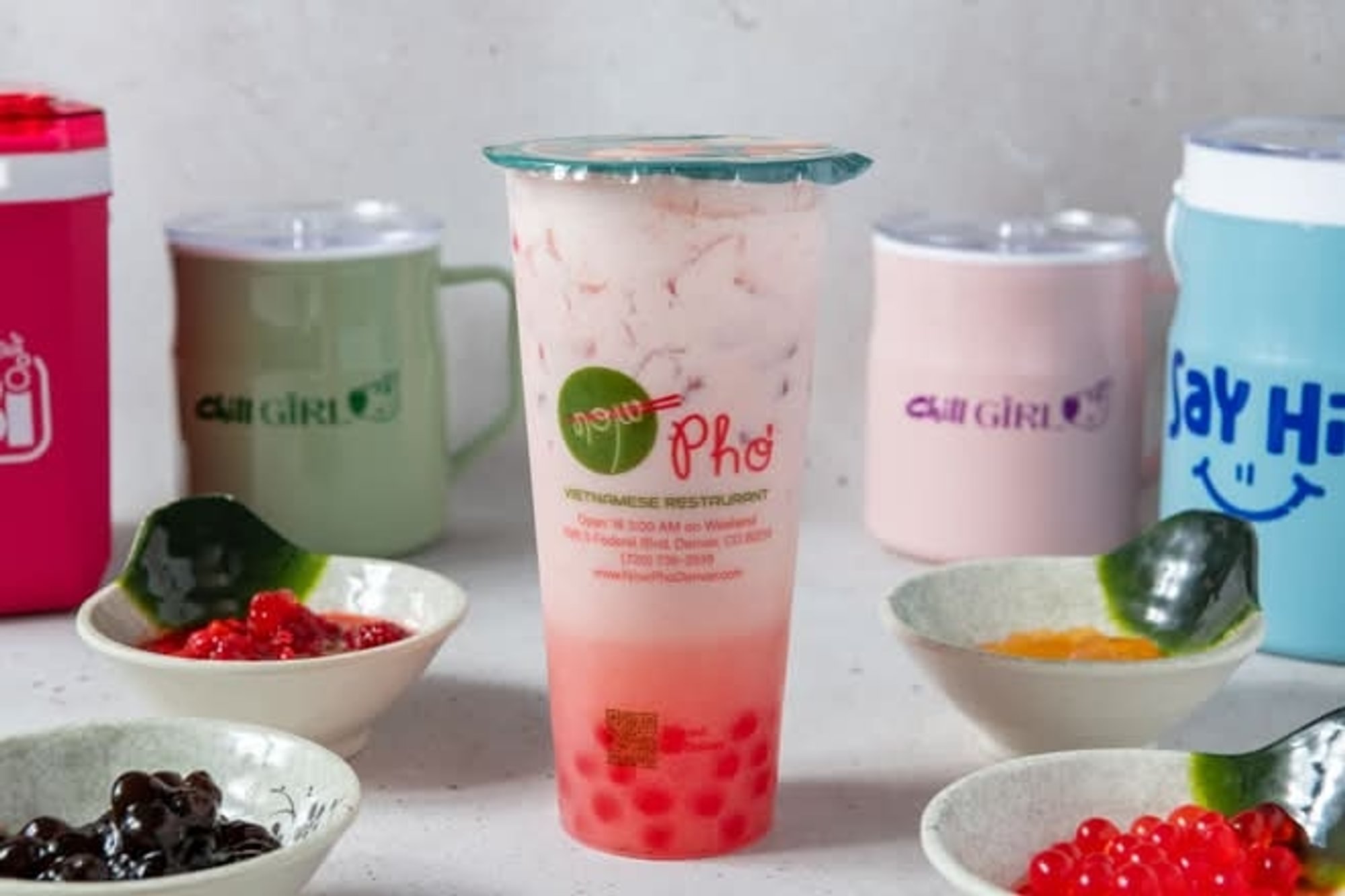 YM2 Strawberry Yogurt Milk Tea