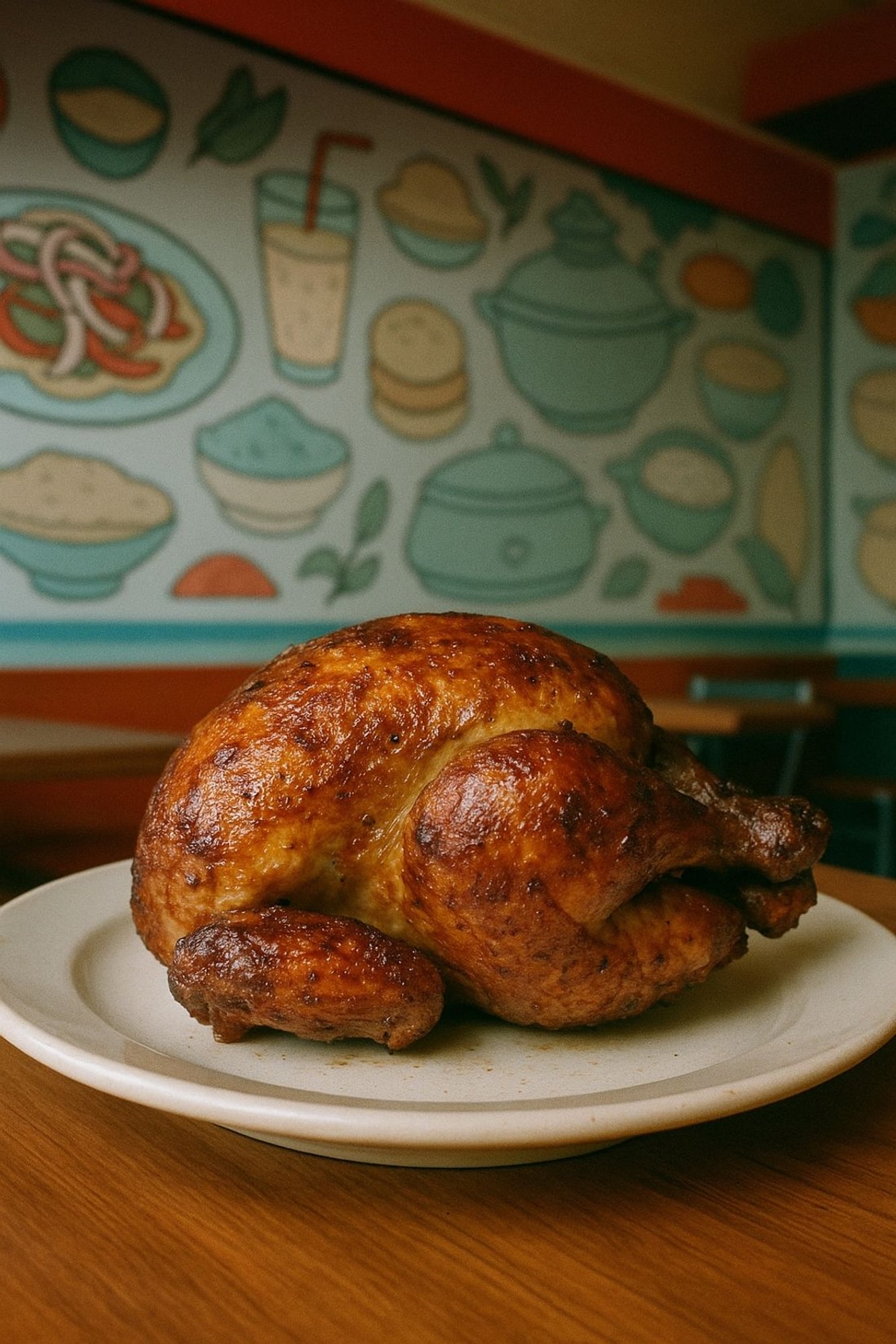 Pollo a la brasa solo