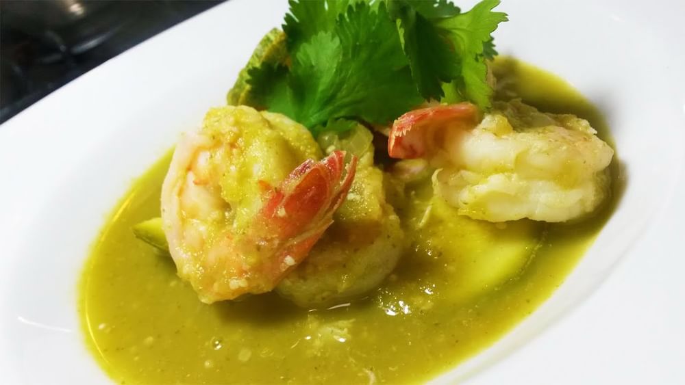 Camarones Salsa Verde
