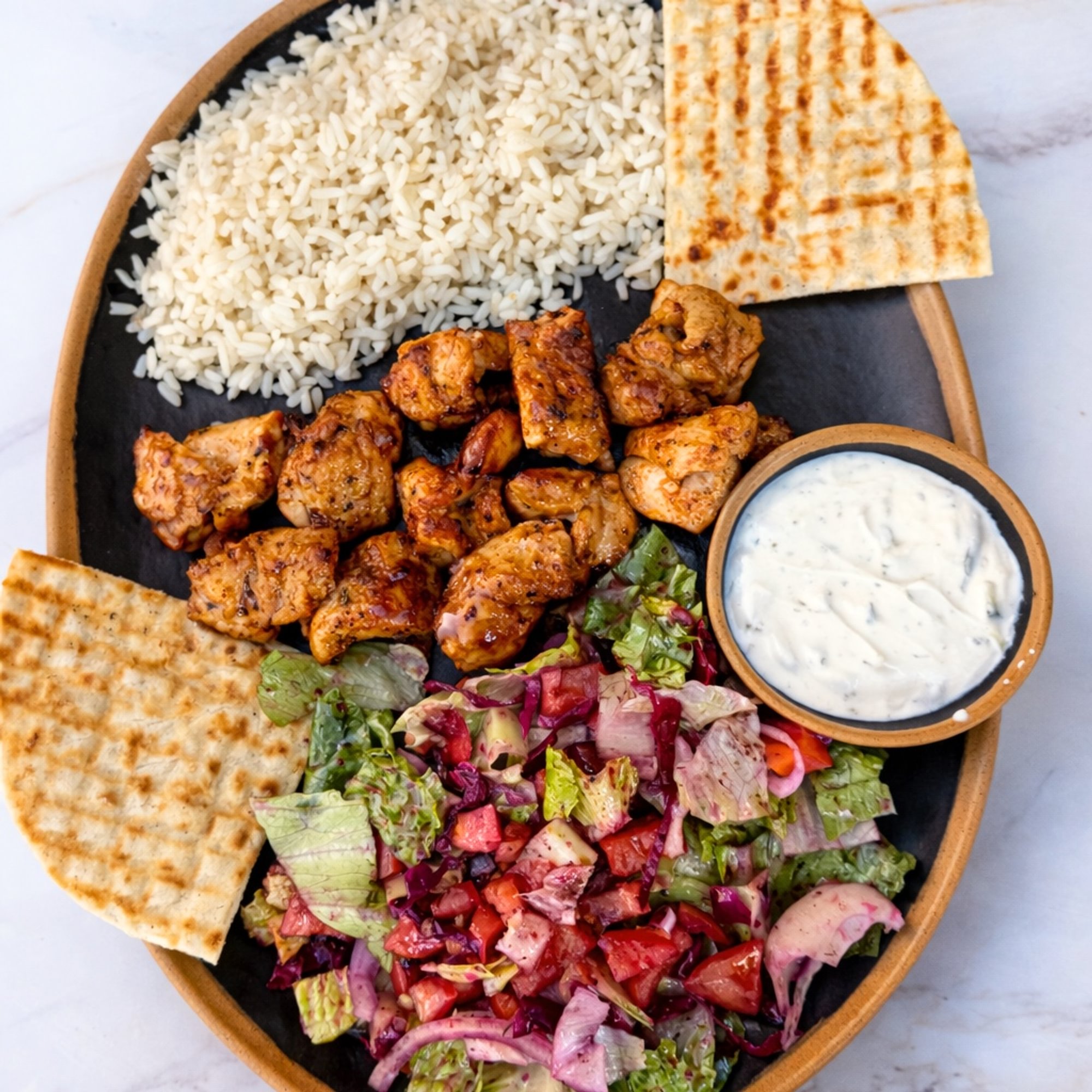 Chicken Shish Platter