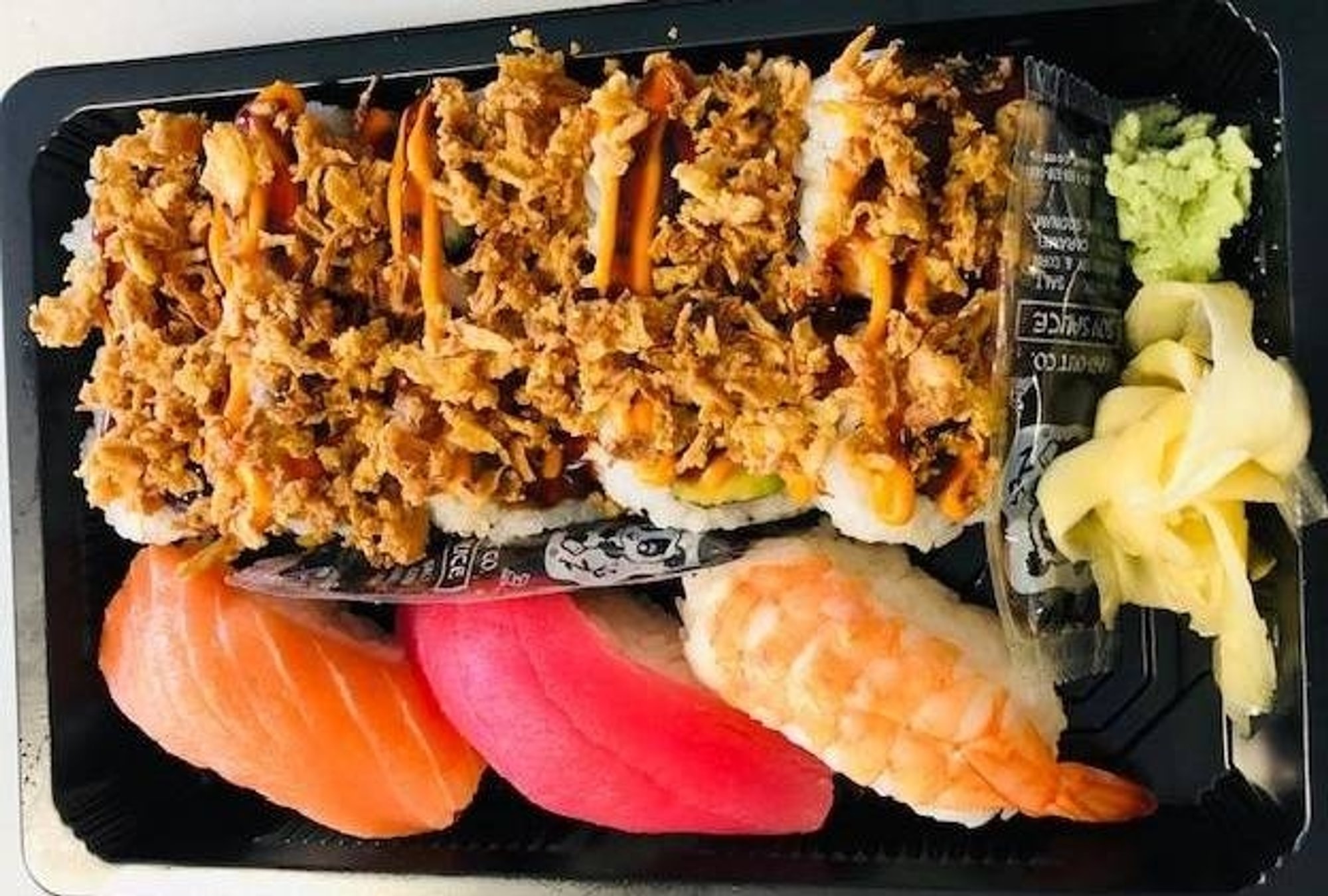 Sushi California Combo Pizza