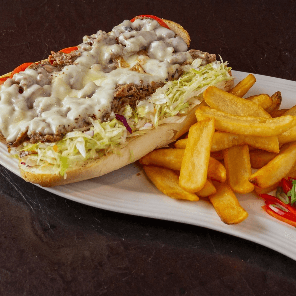Cheesesteak Sub-Amoroso Roll