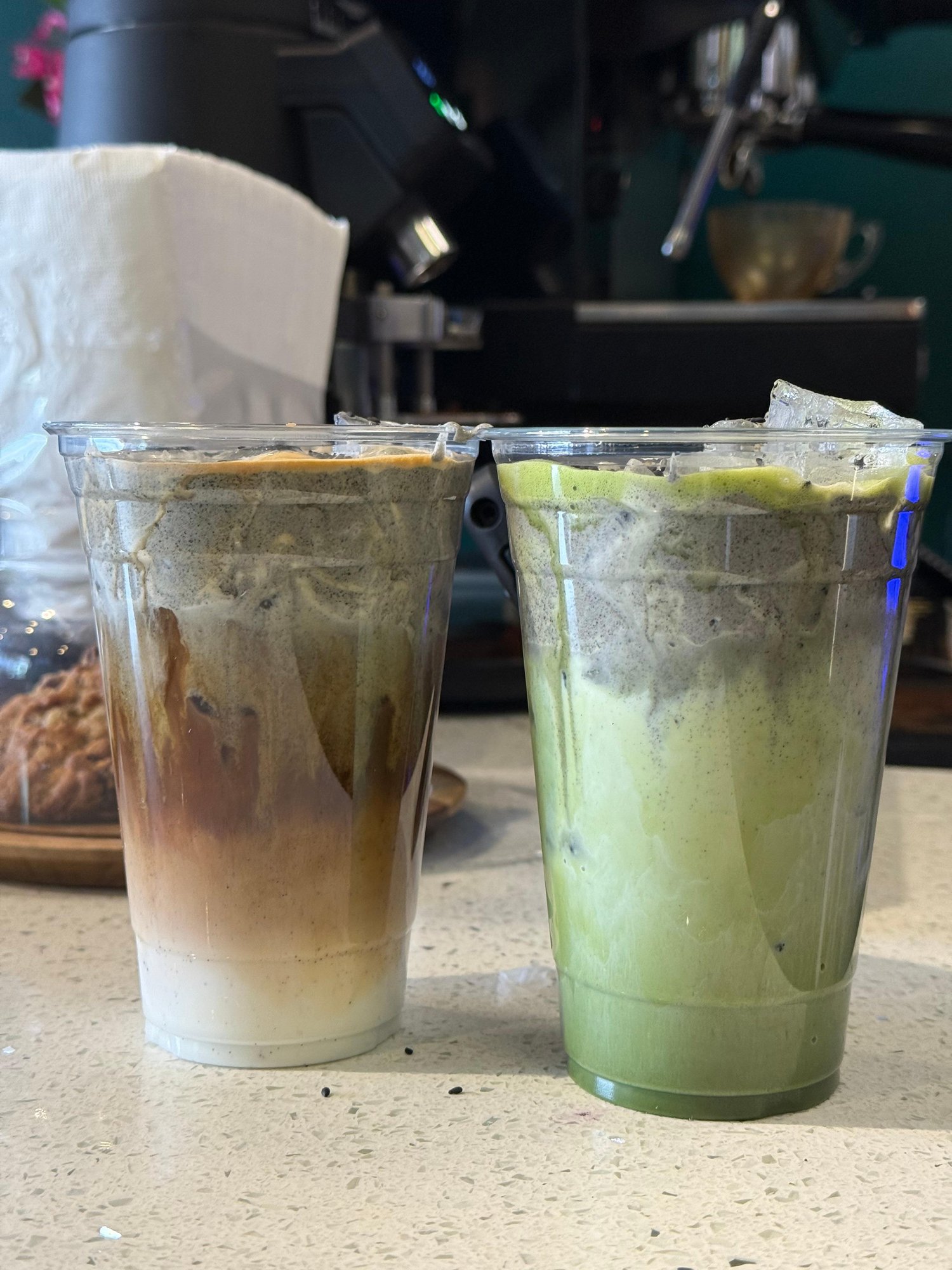 BLACK SESAME MATCHA