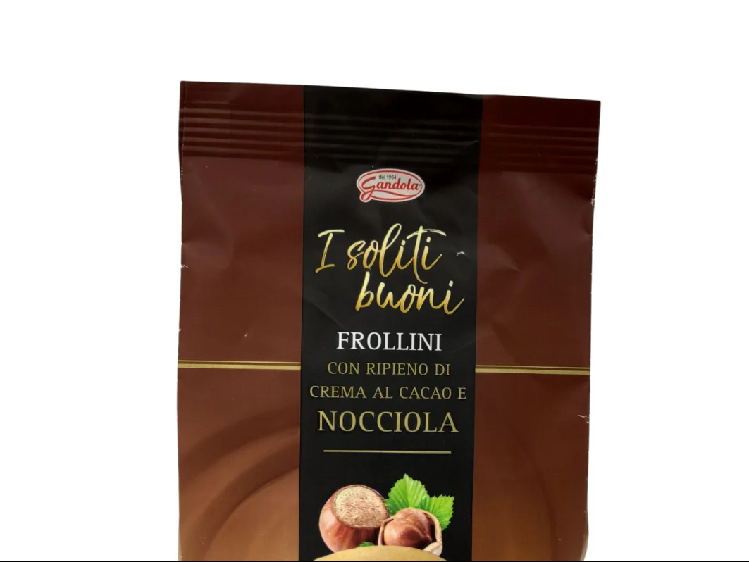 Gandola Hazelnut-Filled Shortbread Cookies