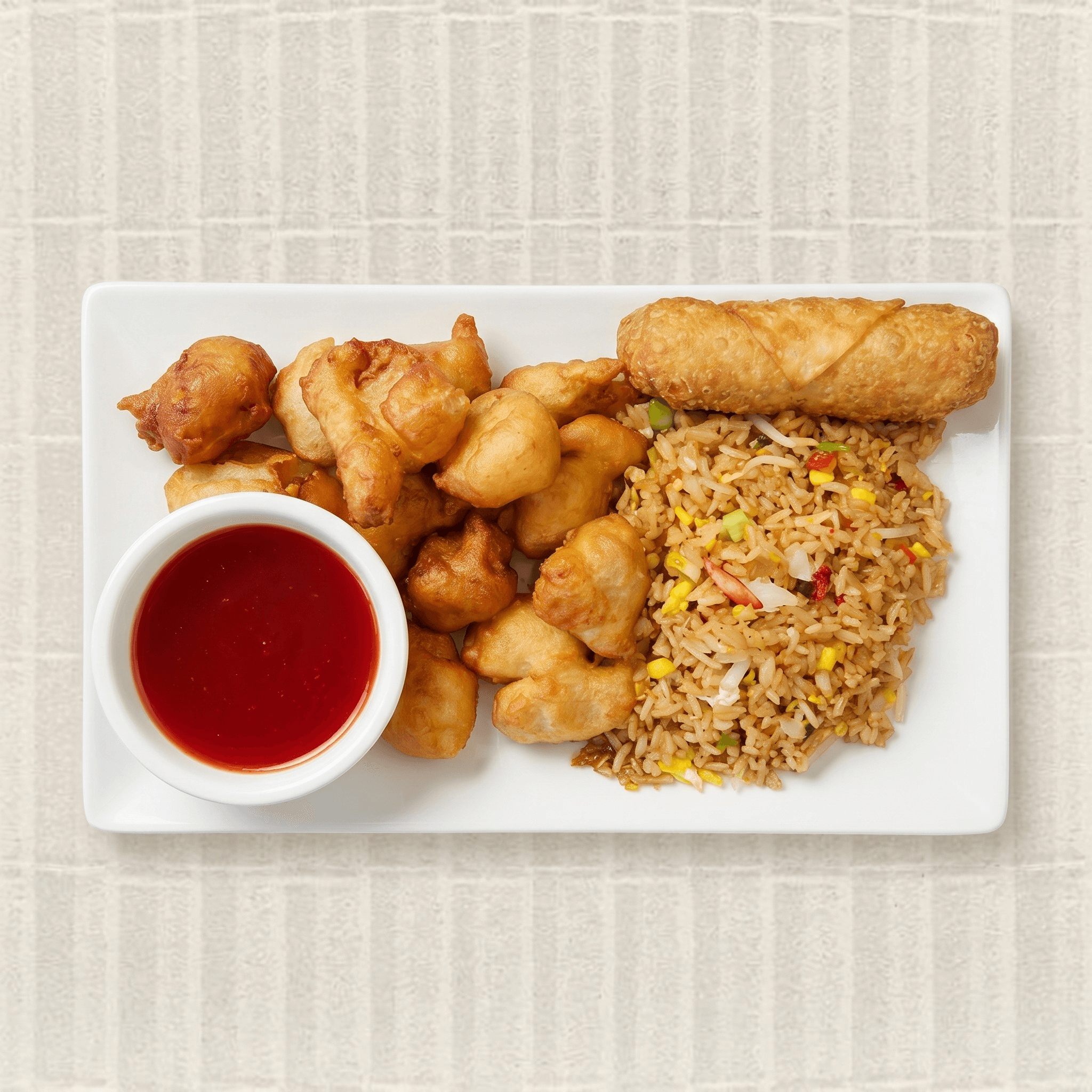 8. Sweet & Sour Pork Platter