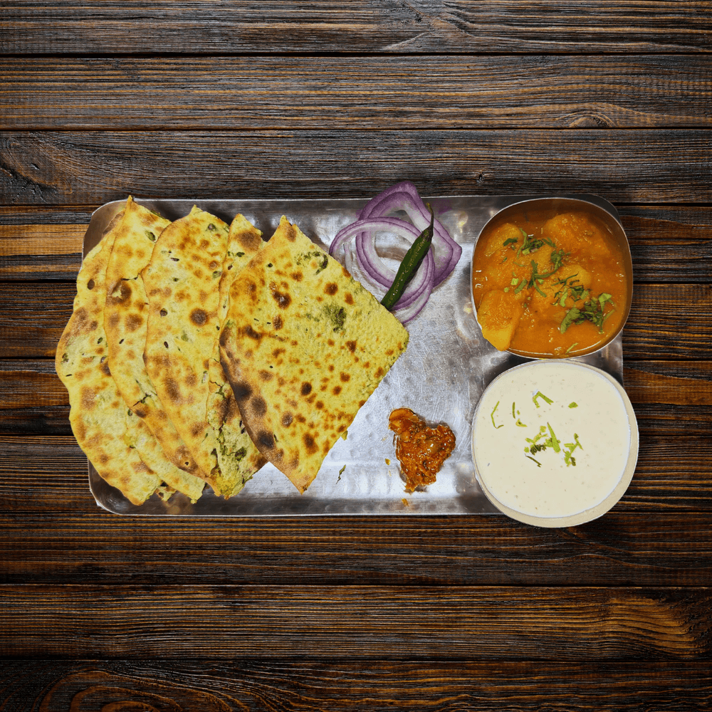 Hara Bhara Paratha Twins