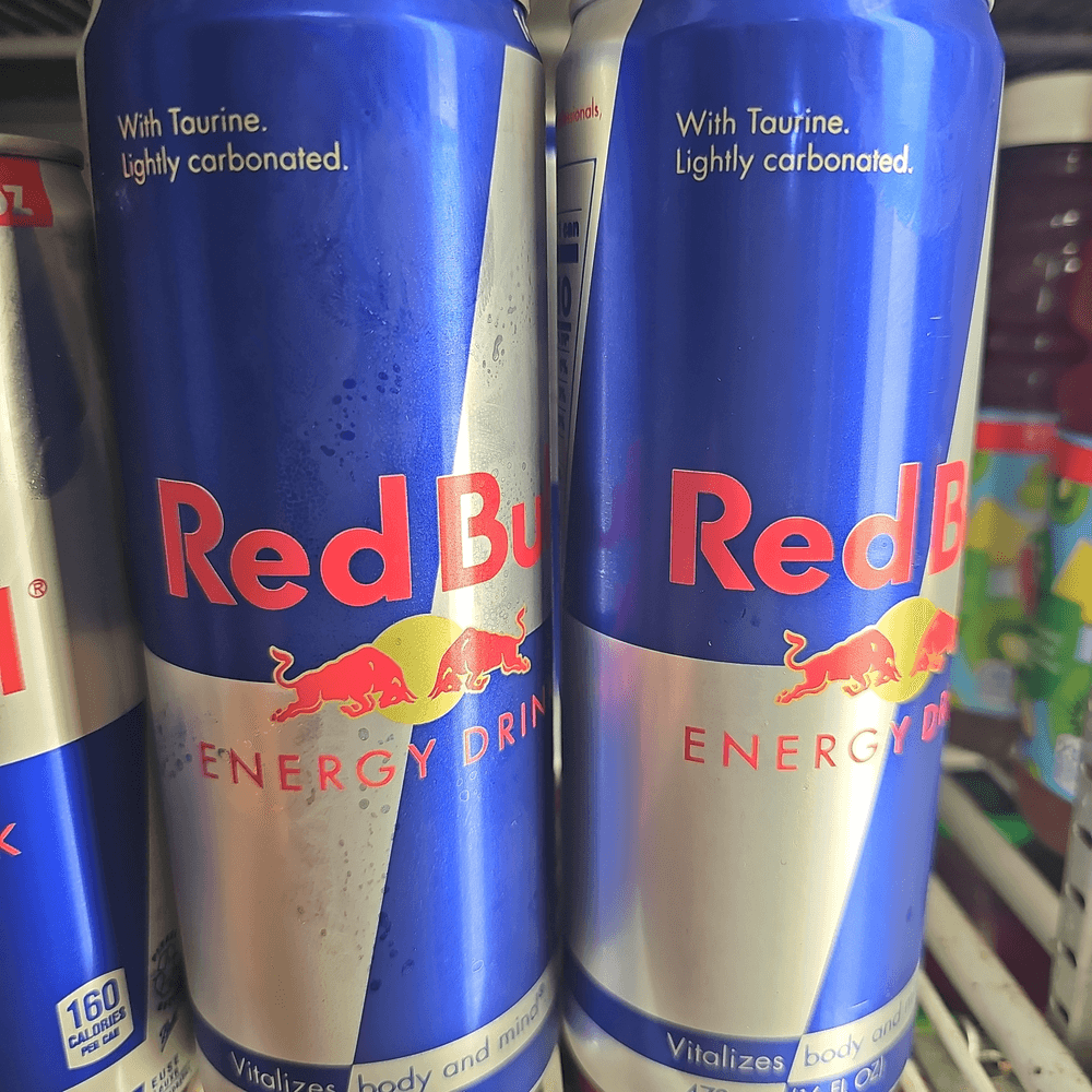 Large 16 oz Red Bull