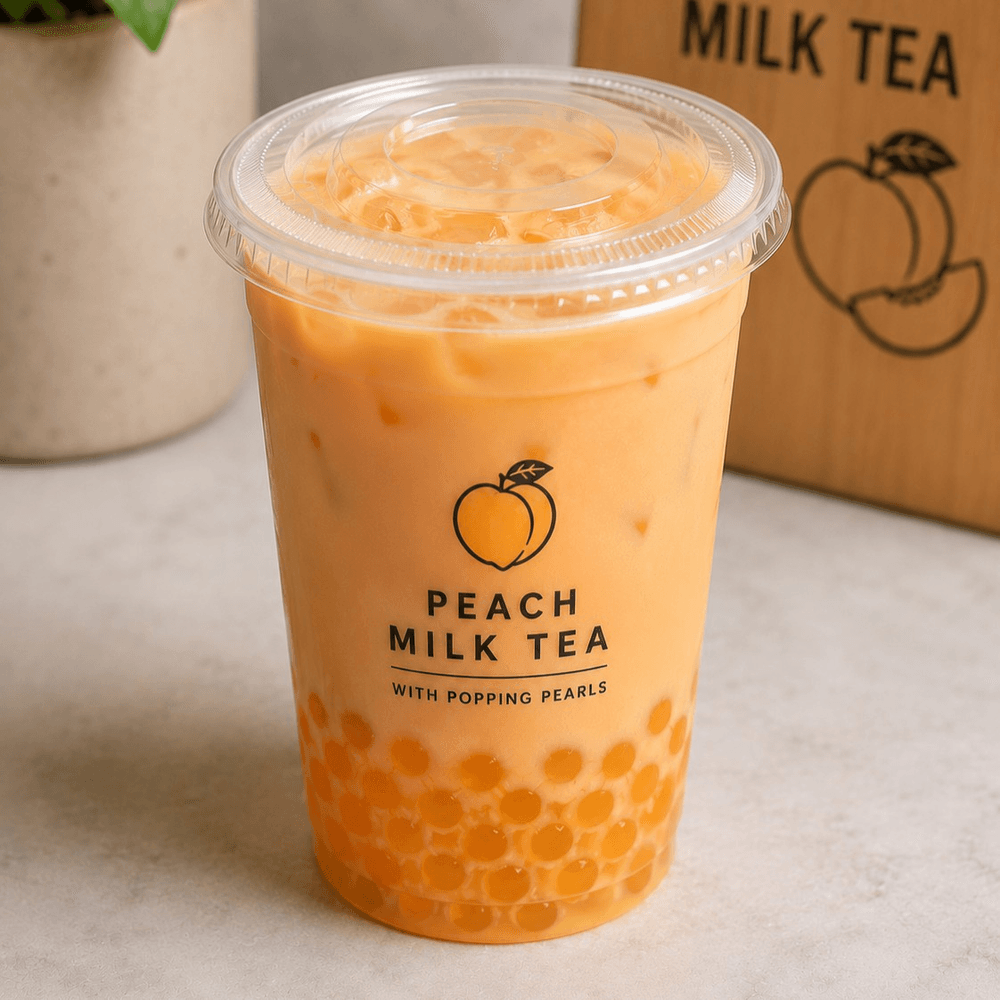 Peach Milk Tea