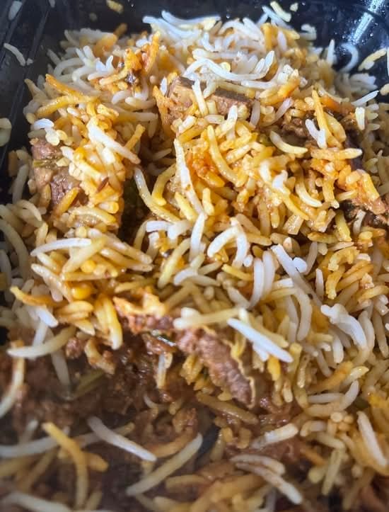 Gongura Goat Biryani