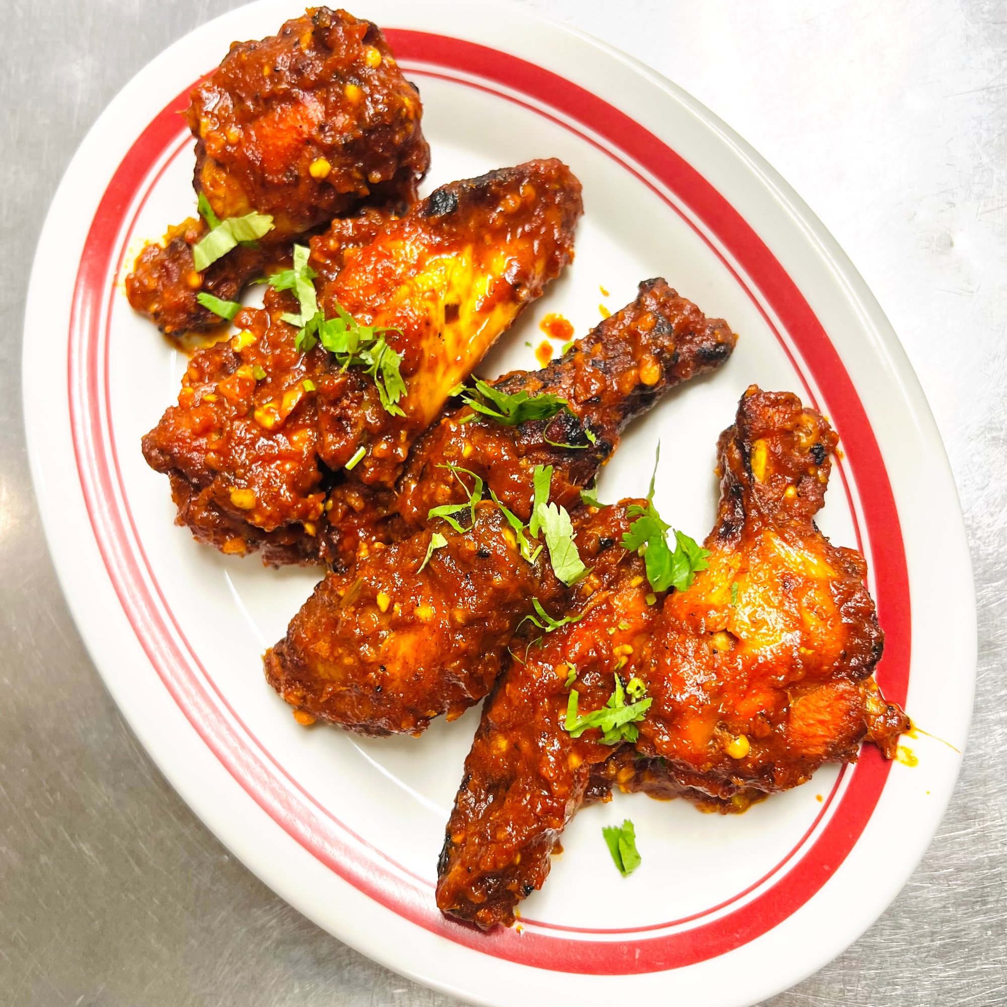 Lunch Spicy Bullet Wings (4pc)
