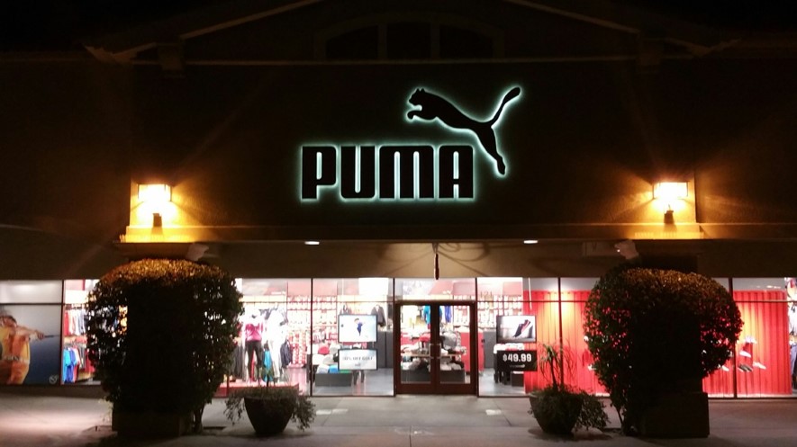 Puma outlet near me hotsell at night