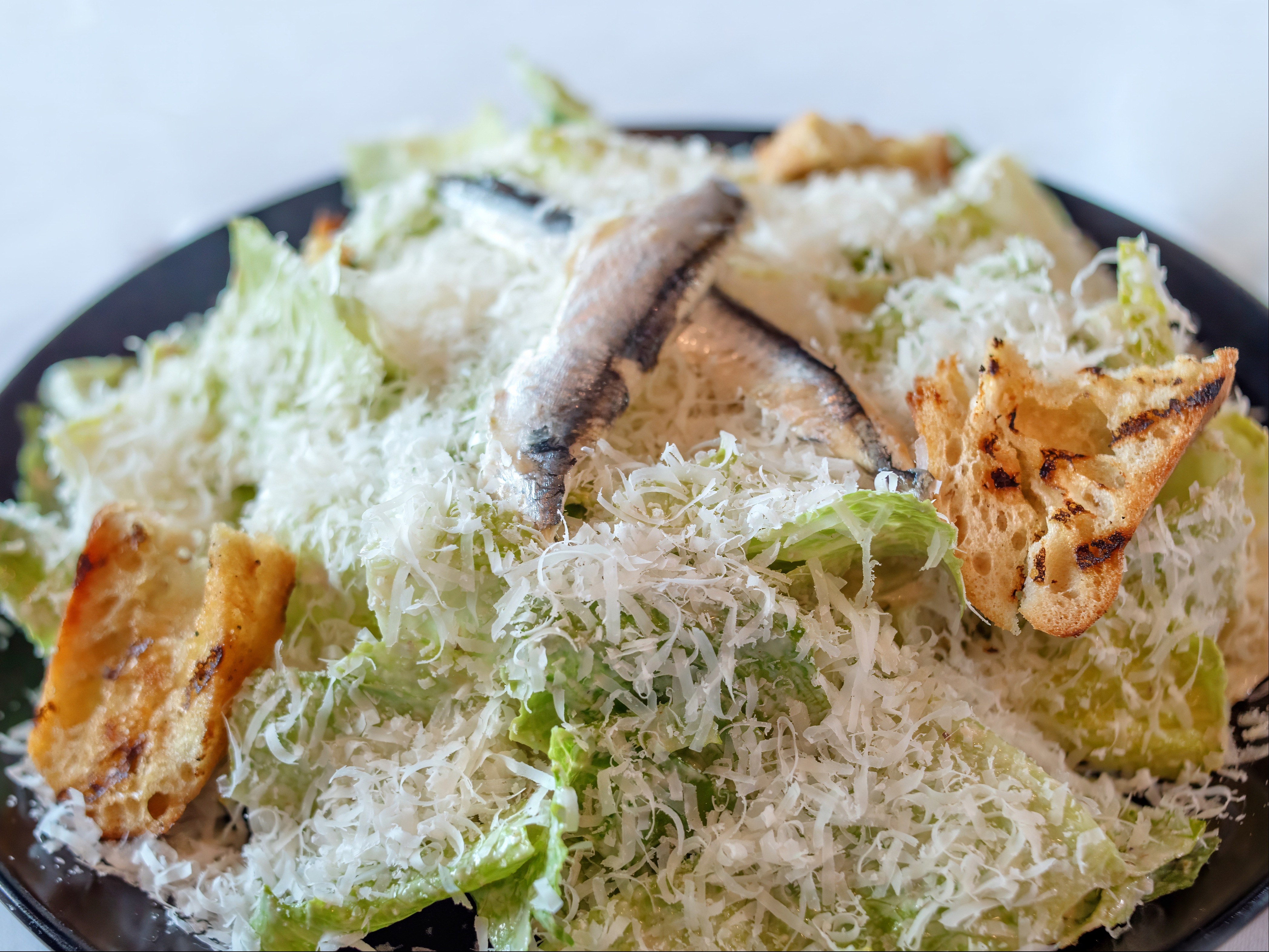 Caesar Salad with Shrimp