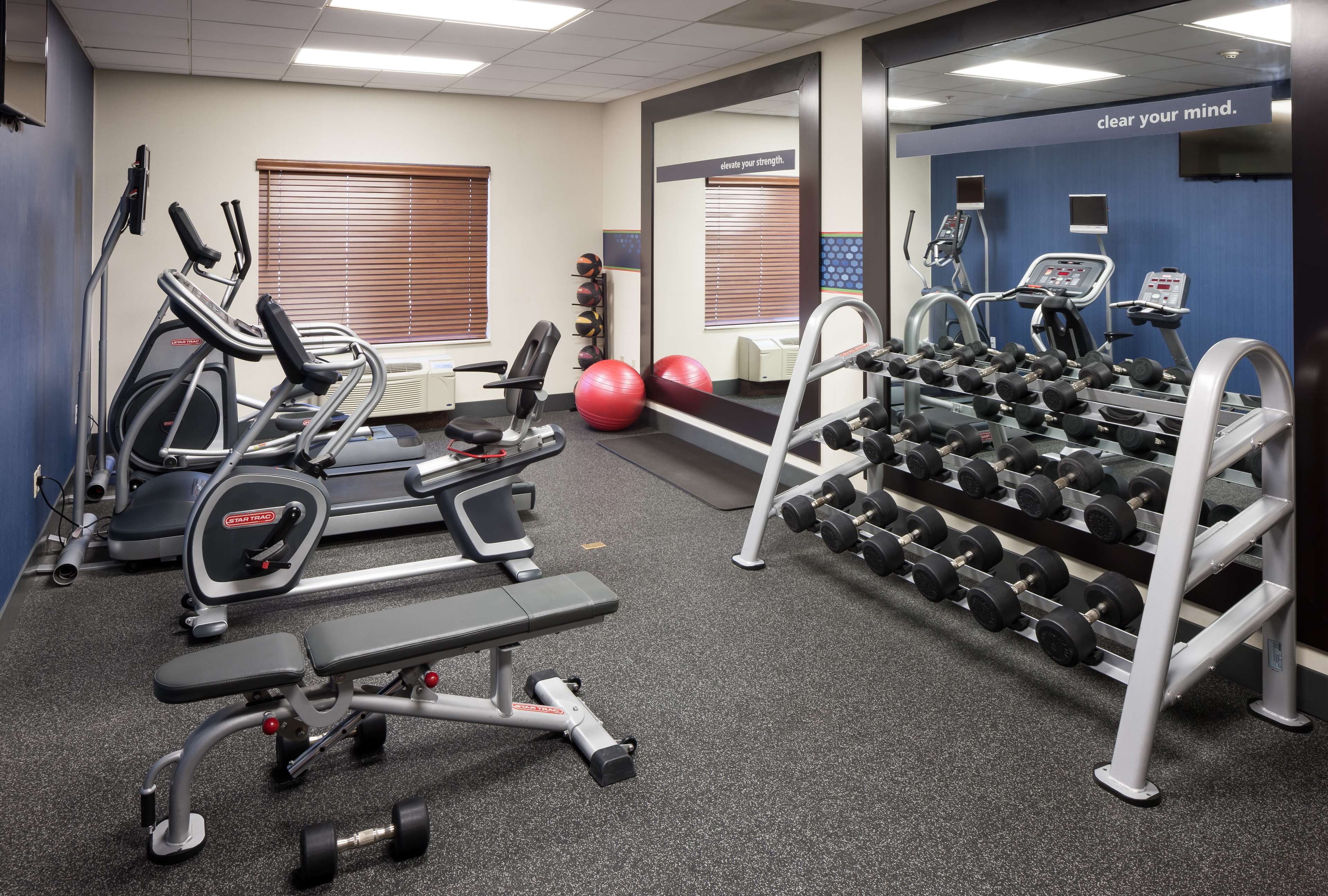 Health club  fitness center  gym
