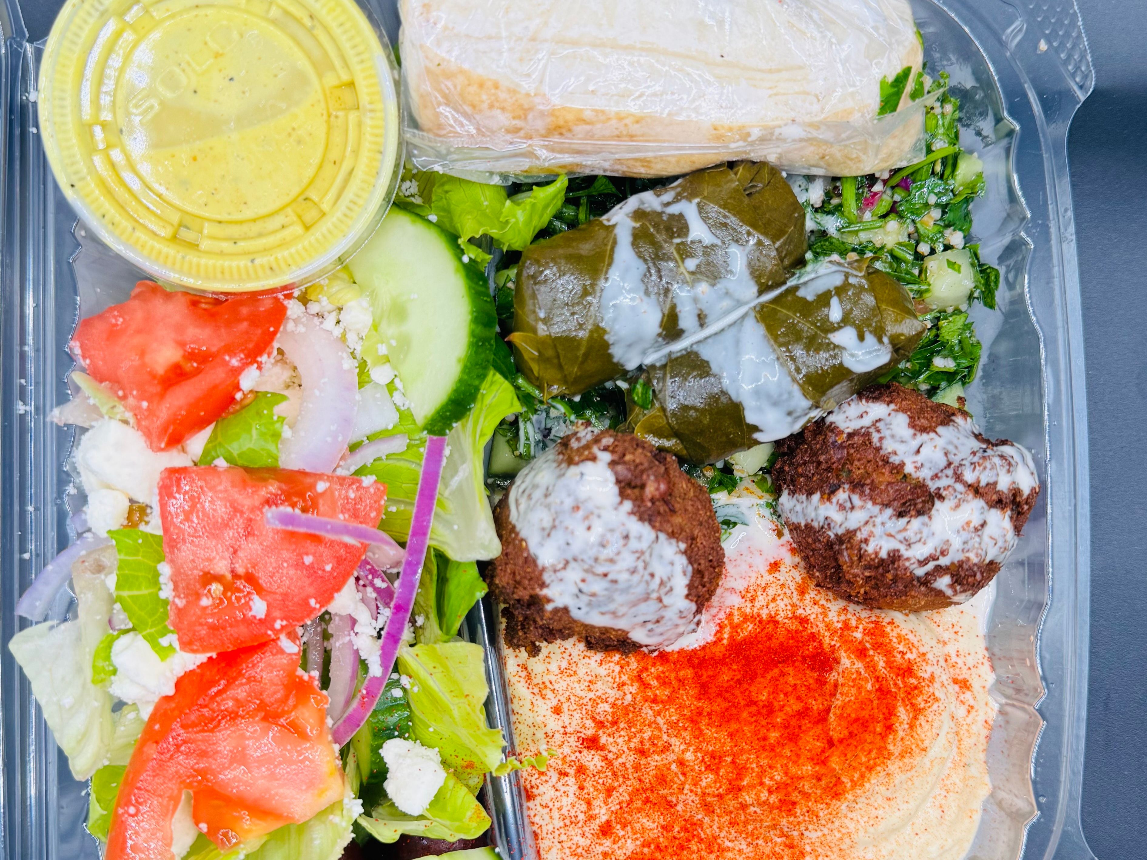 Mediterranean Sampler Plates (no cheese)