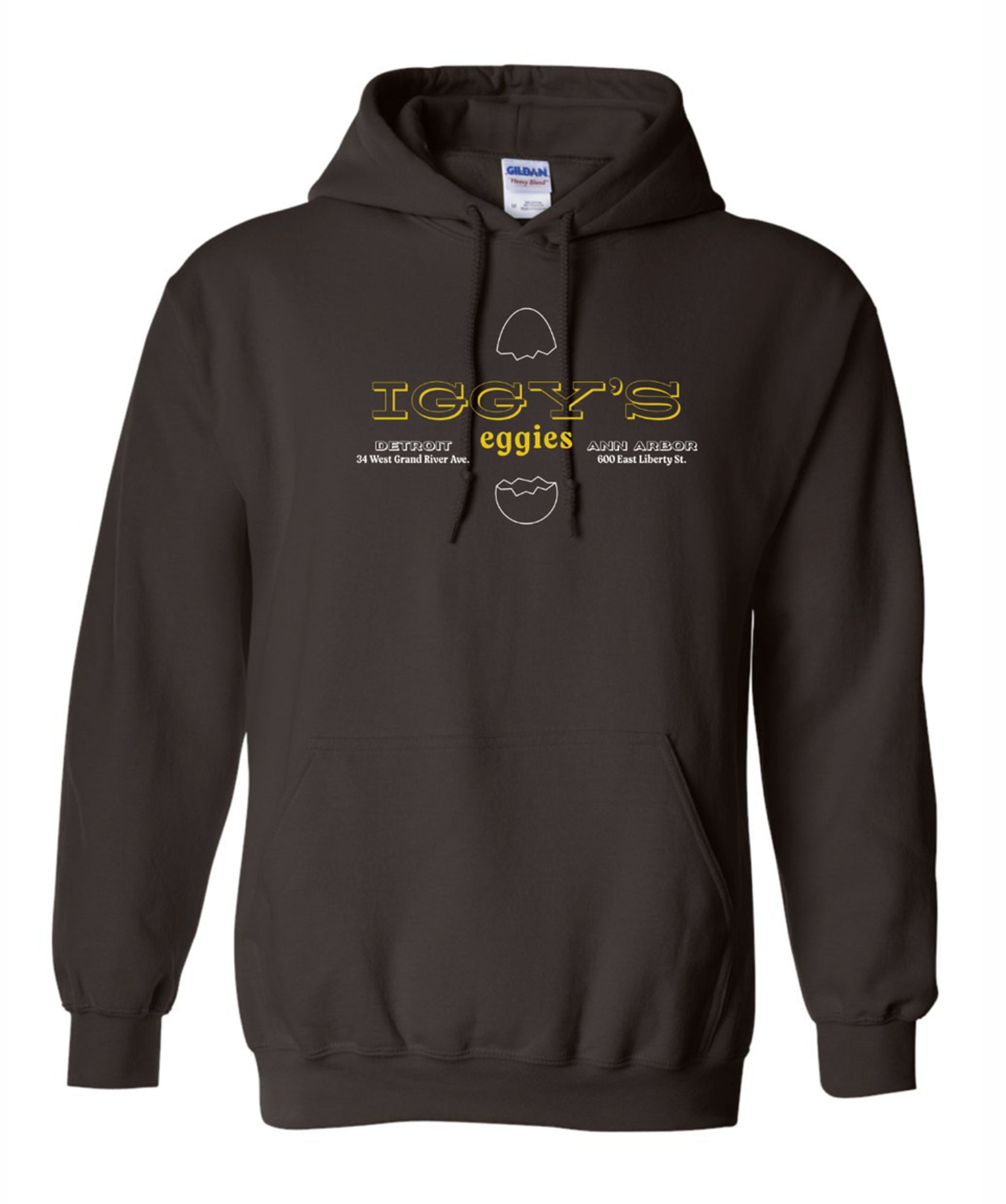 Iggy's Dark Brown Hoodie