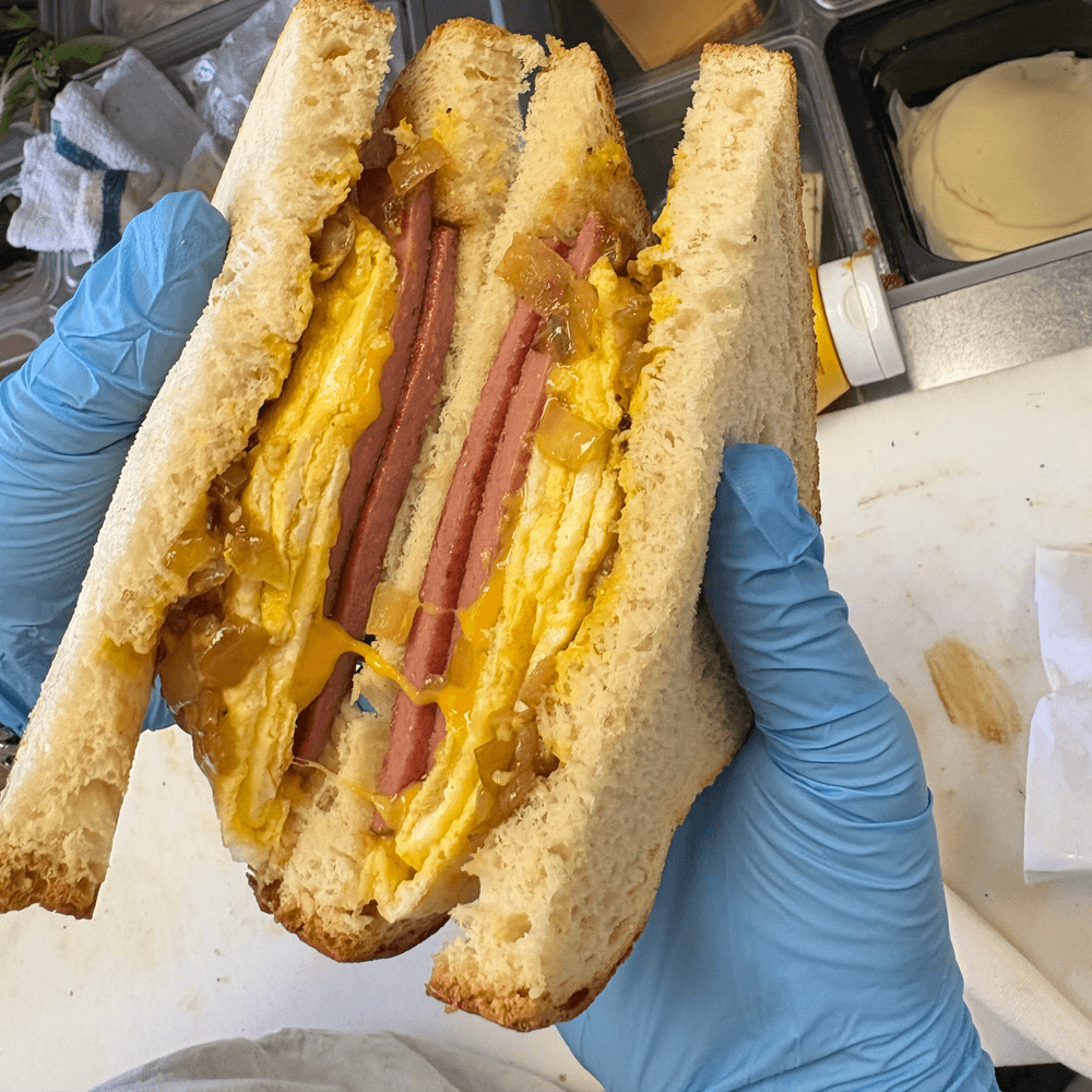 #6 Bologna, Egg & Cheese