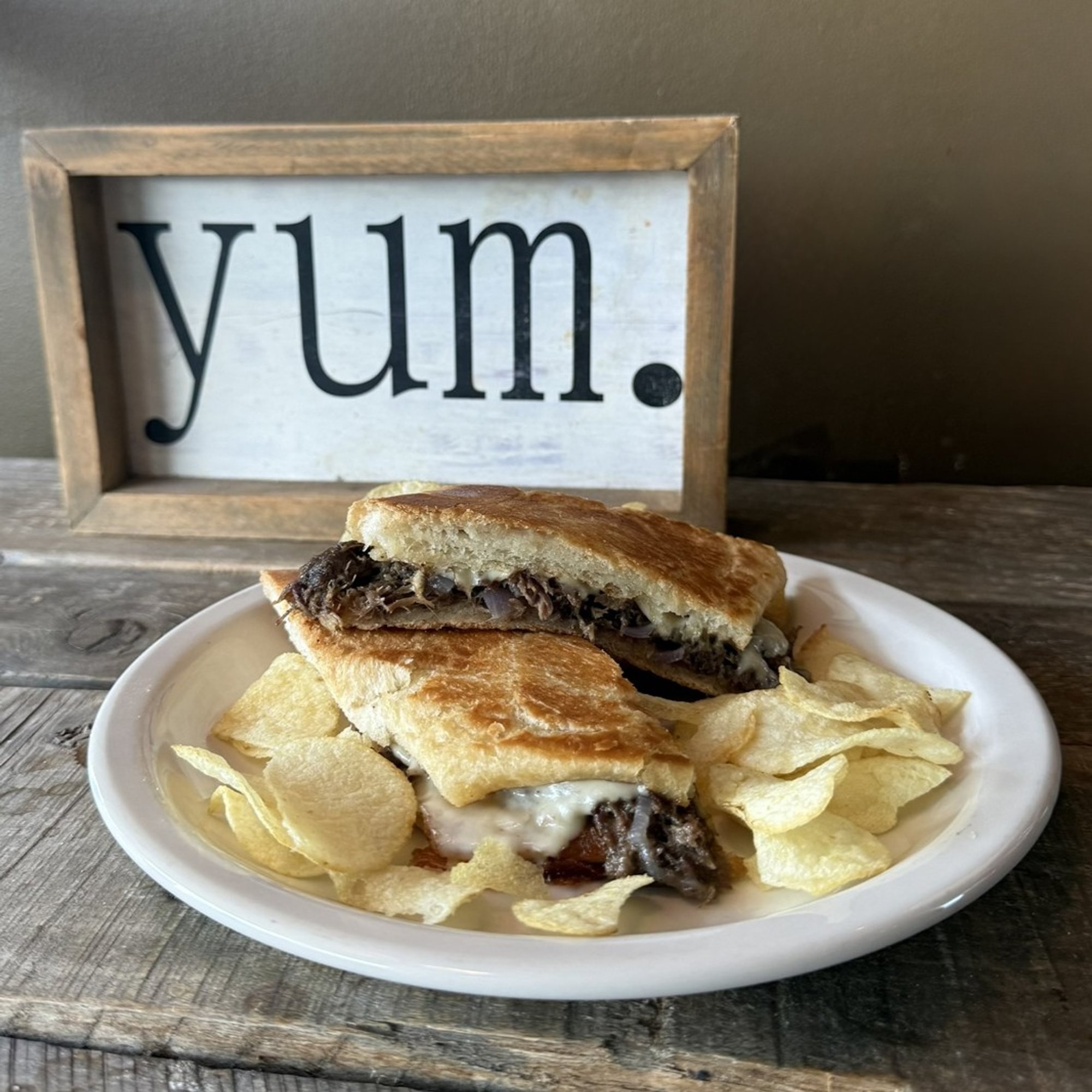 Barbacoa (Tender, Slow-Cooked Shredded Beef) Sandwich