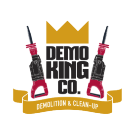 Demo King Demolition and Labor Logo