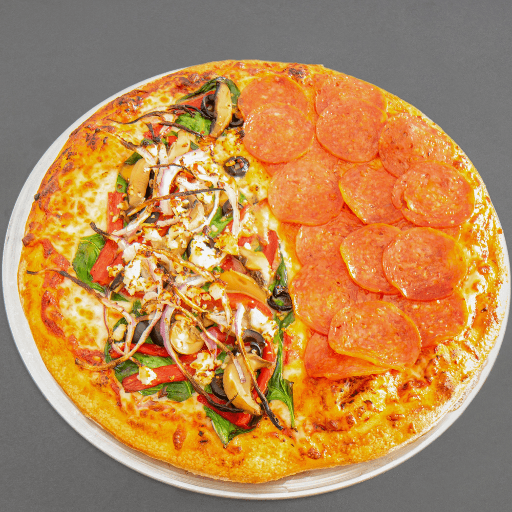 Half & Half Specialty Pizza