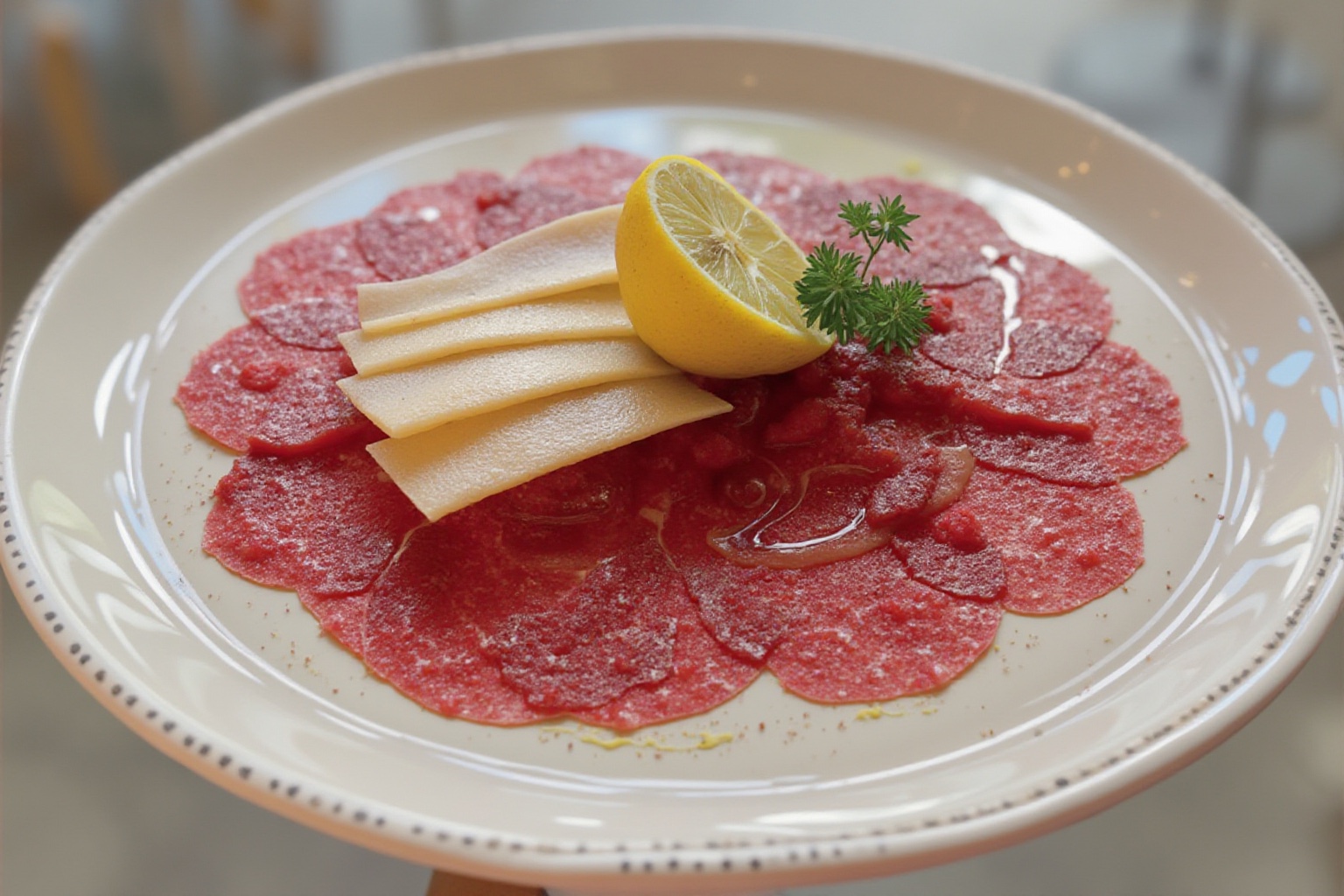 2 Beef Carpaccio