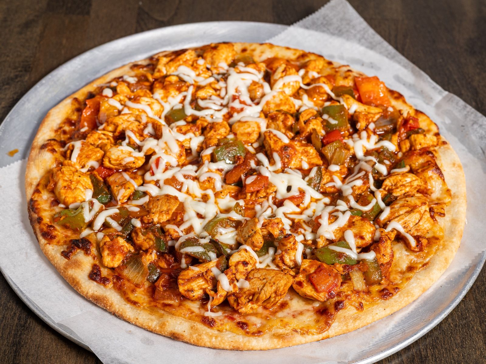 Spicy Chicken Pizza