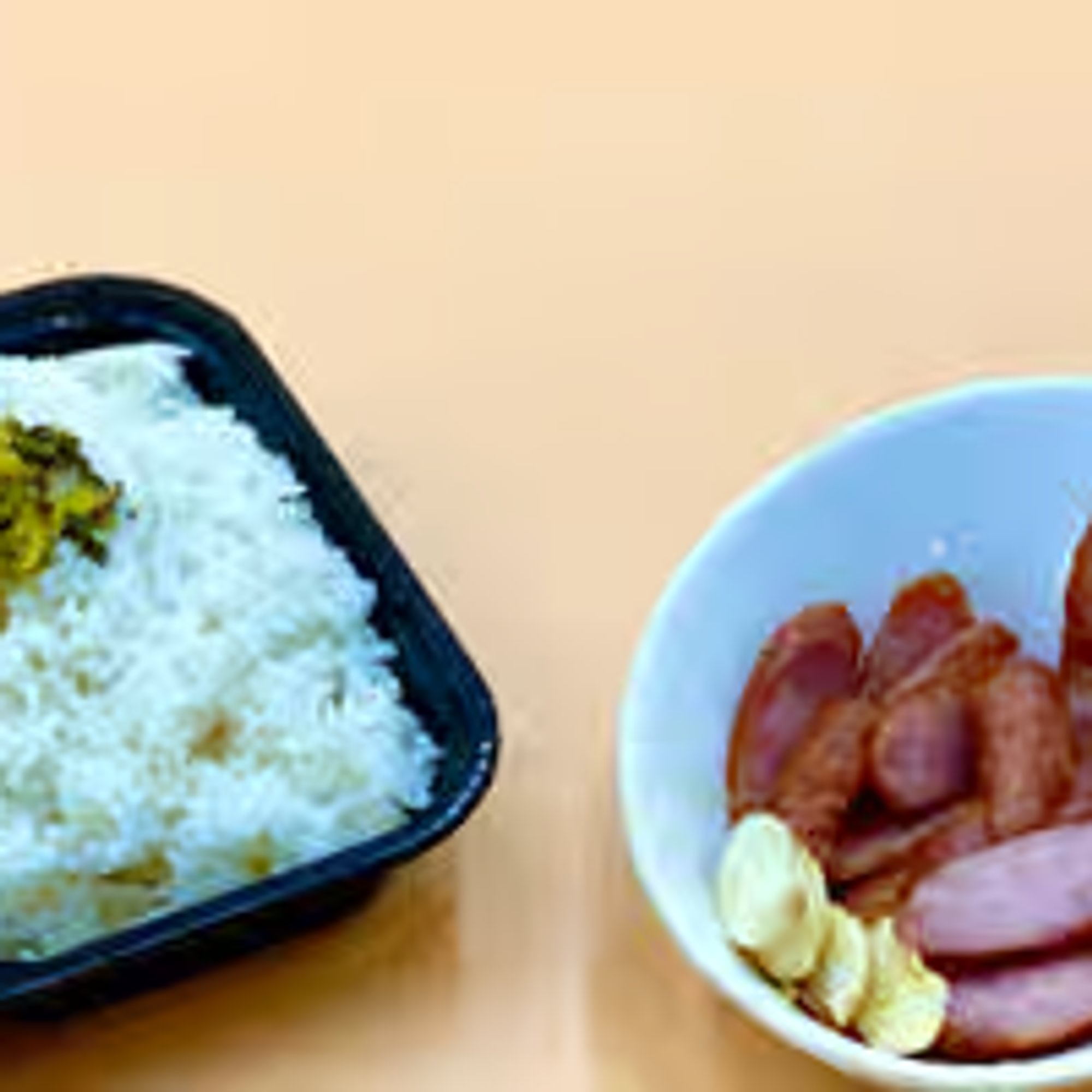 Taiwanese Sausage Bento 臺灣香腸便當