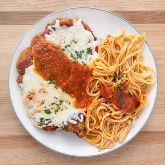 Chicken Parmigiana Pie