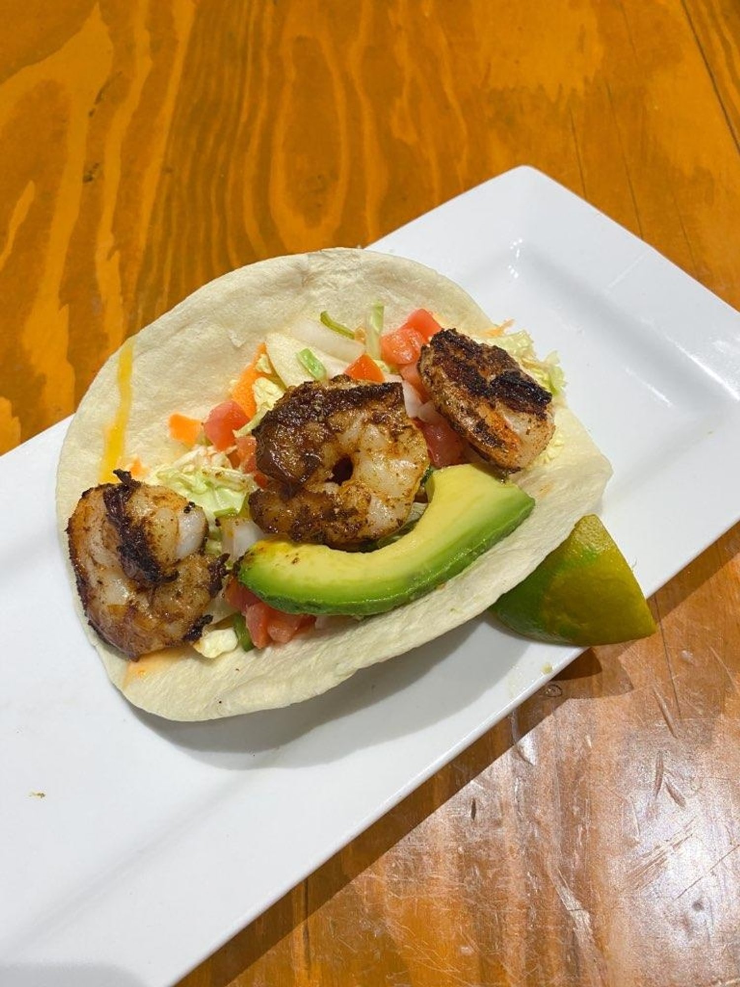 Add Shrimp Taco