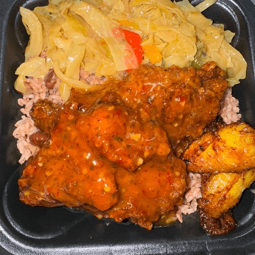 Sweet Chilli Mango Glazed Fried Chicken Meal