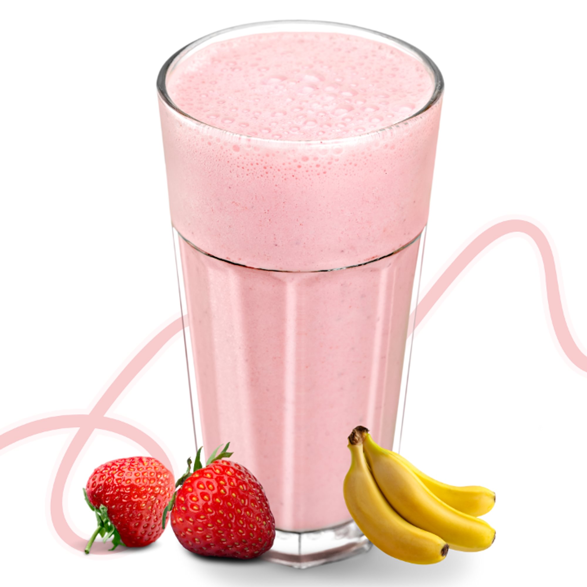 Strawberry Banana Milk