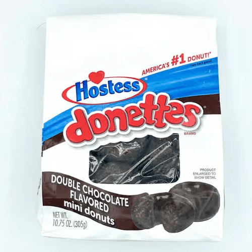 Hostess Double Chocolate Mini Donuts