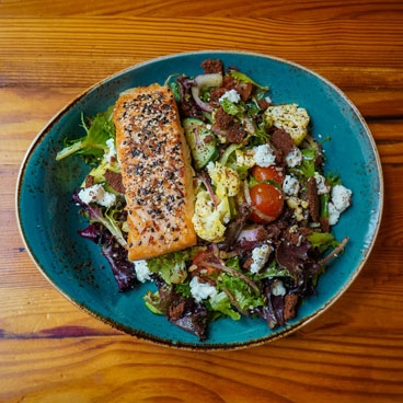 Everything Salmon Salad