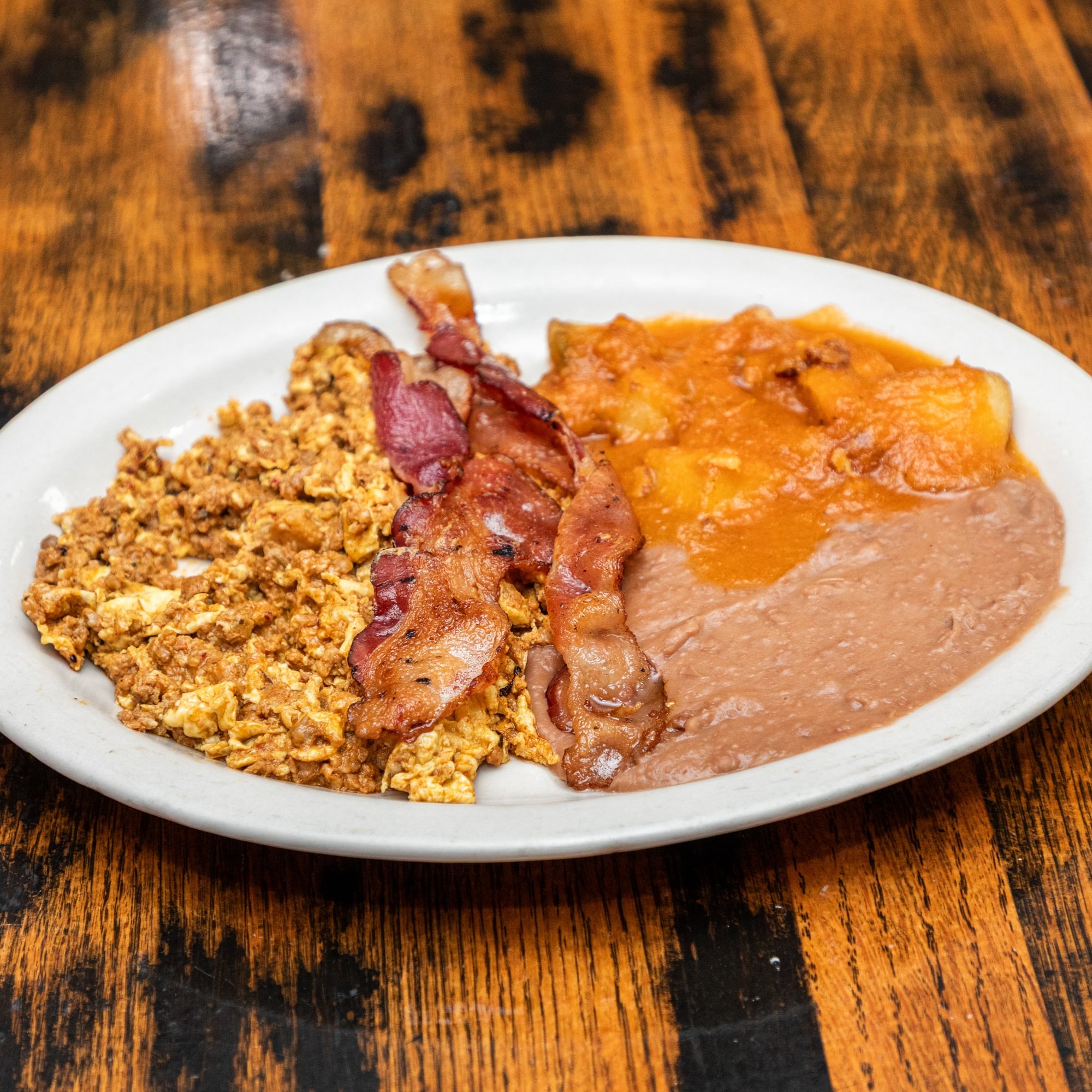 Huevos Con Chorizo