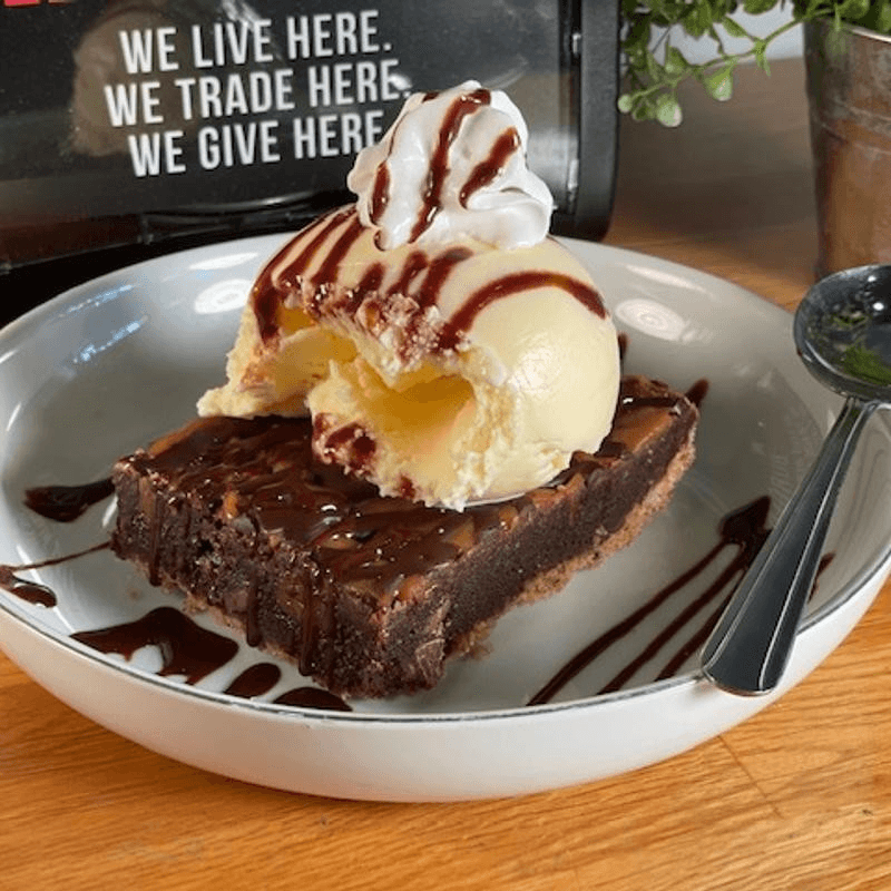 Salted Caramel Brownie