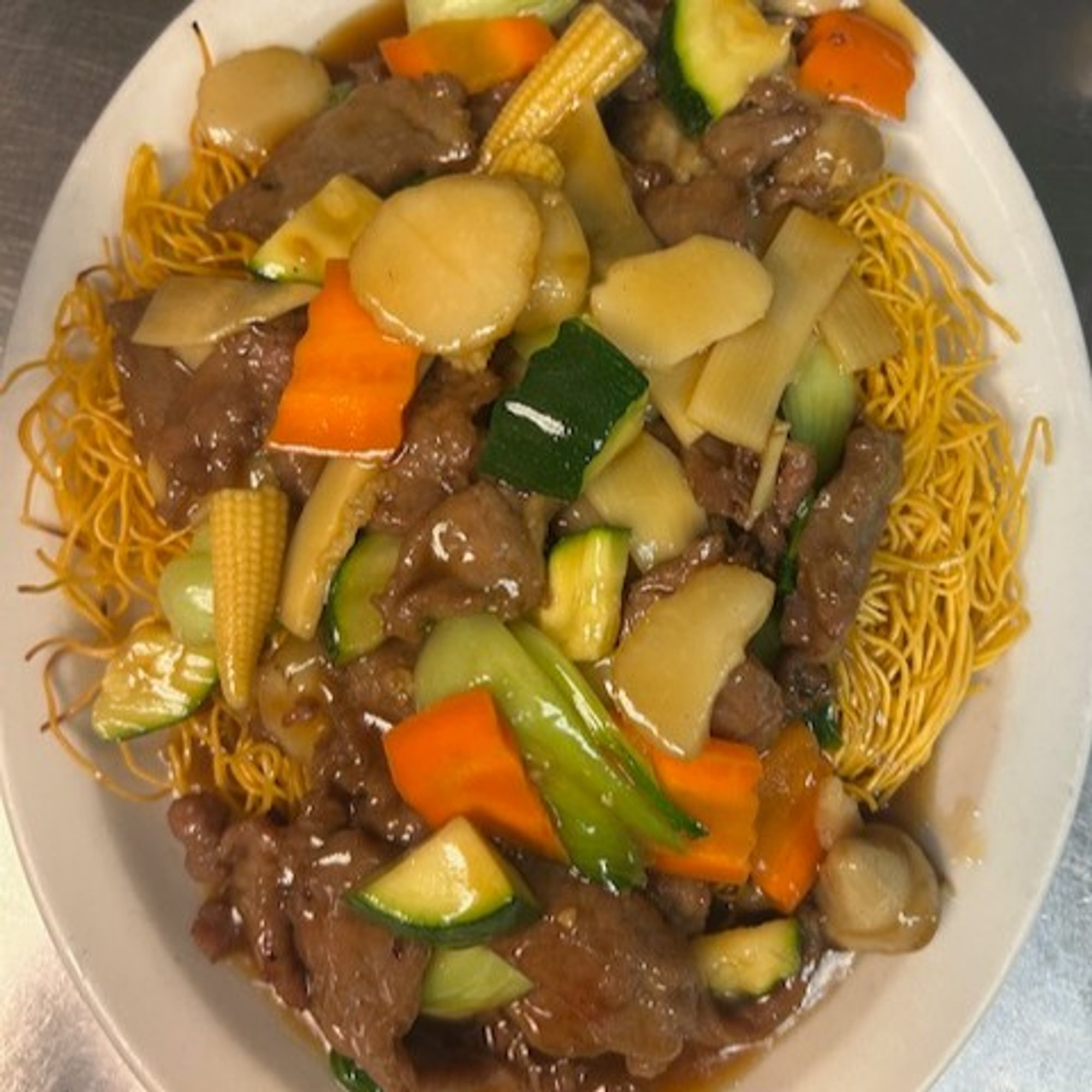 牛炒麵 Beef Chow Mein